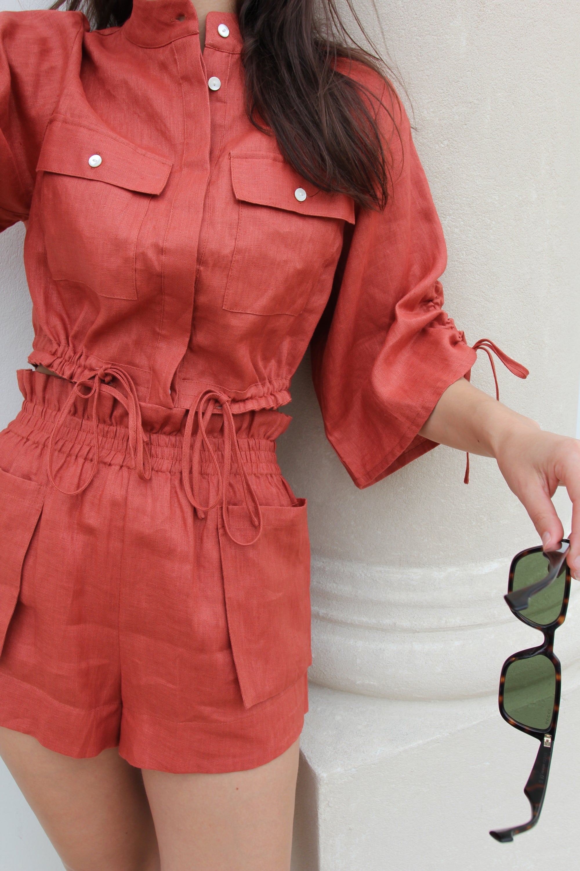 NWT Hevron Linen Set