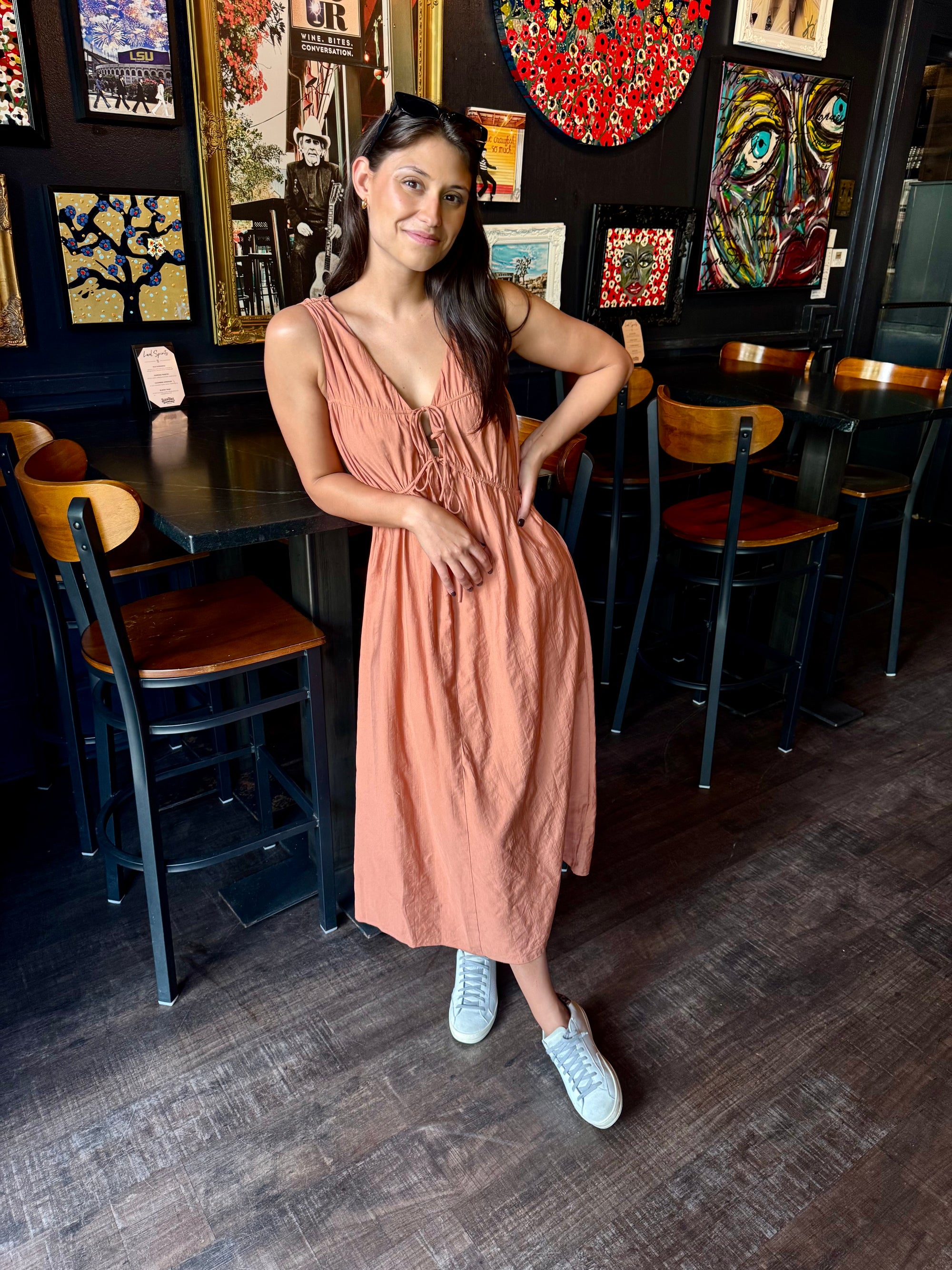 Frame Fall Midi Dress