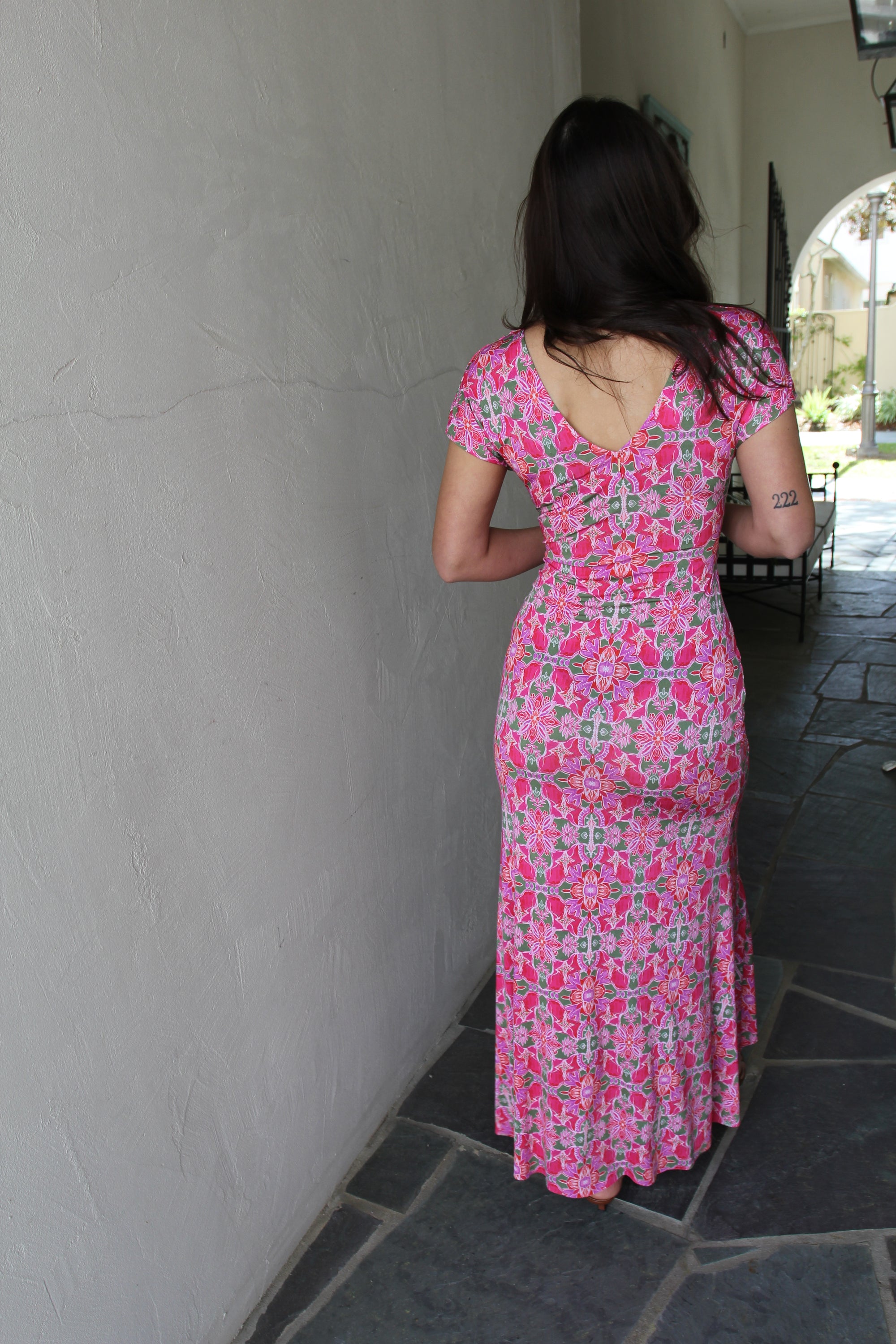 MISA Carlotta Dress in Anacapri Floral