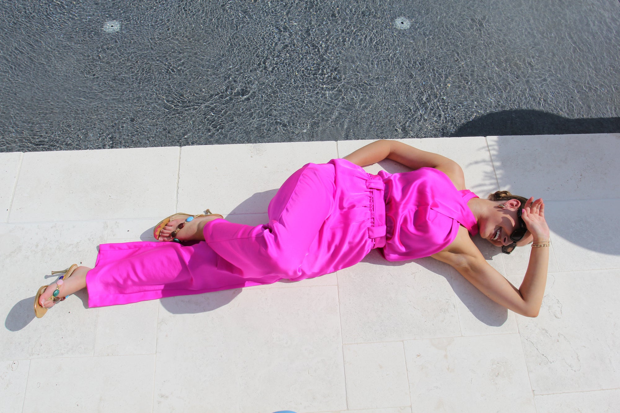 Generation Love Pink Silk Pants