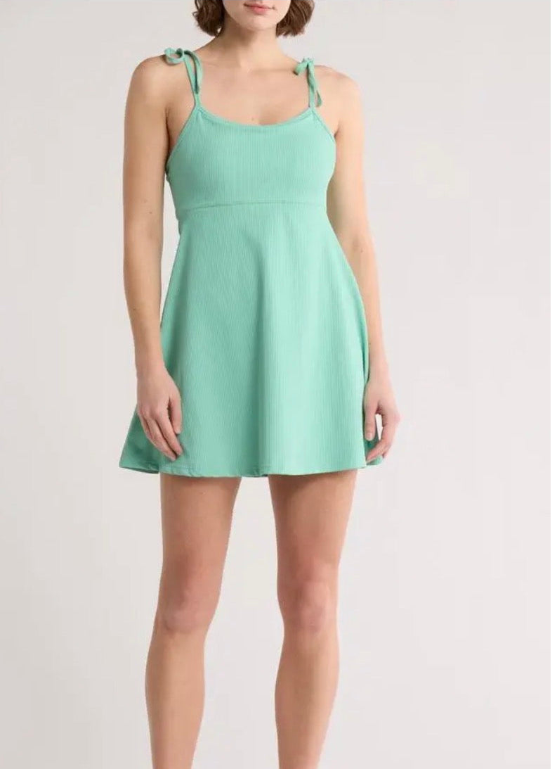 Beach Riot Liberty Tie Strap Mini Dress