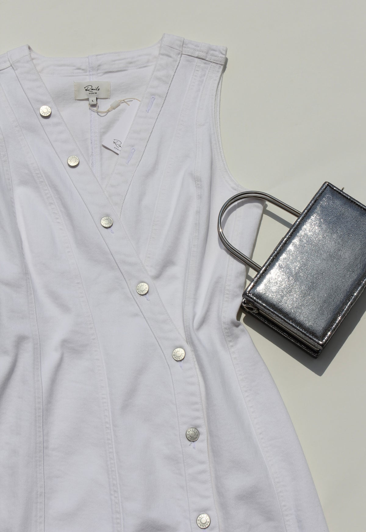 plain linen dress XS