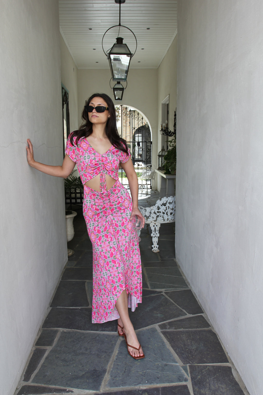 MISA Carlotta Dress in Anacapri Floral