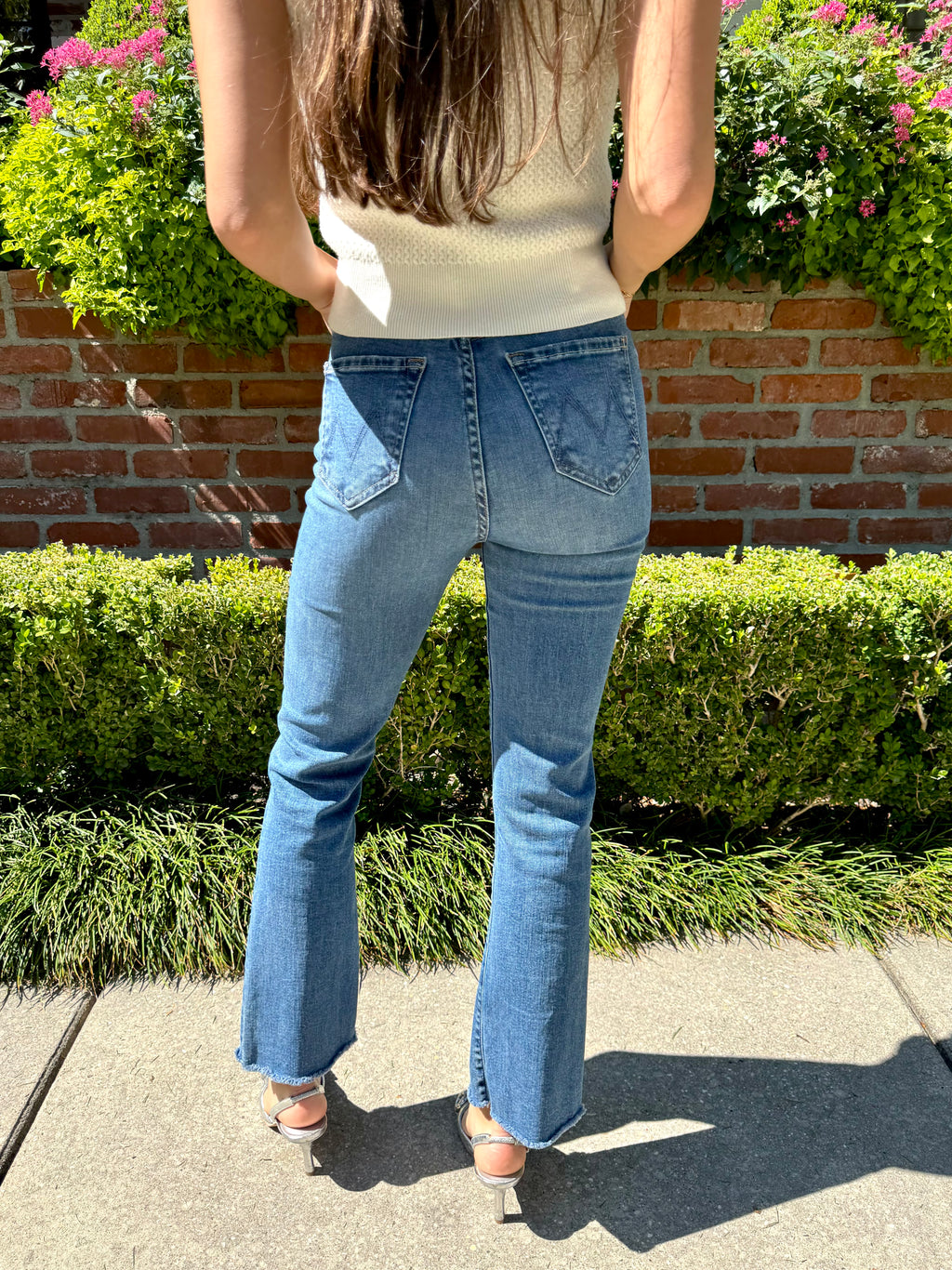 MOTHER Hustler Ankle Fray