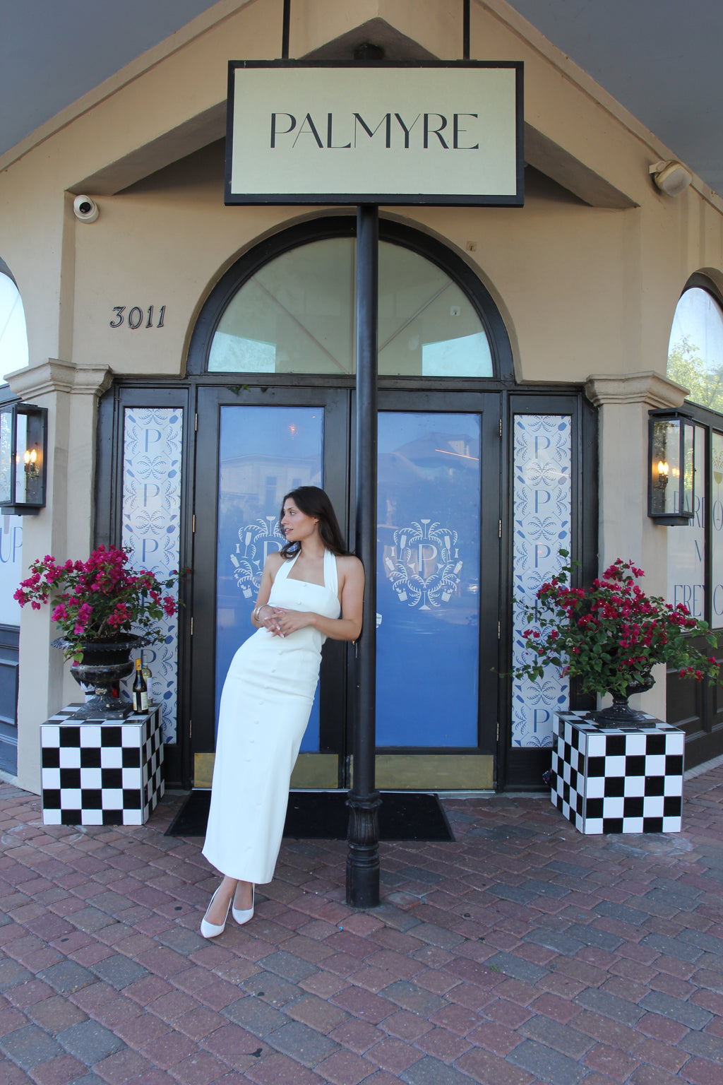 Meredith Blake Halter Dress