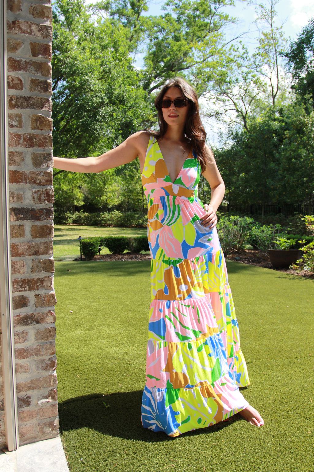 MAAJI Marea Maxi Dress in Multicolor