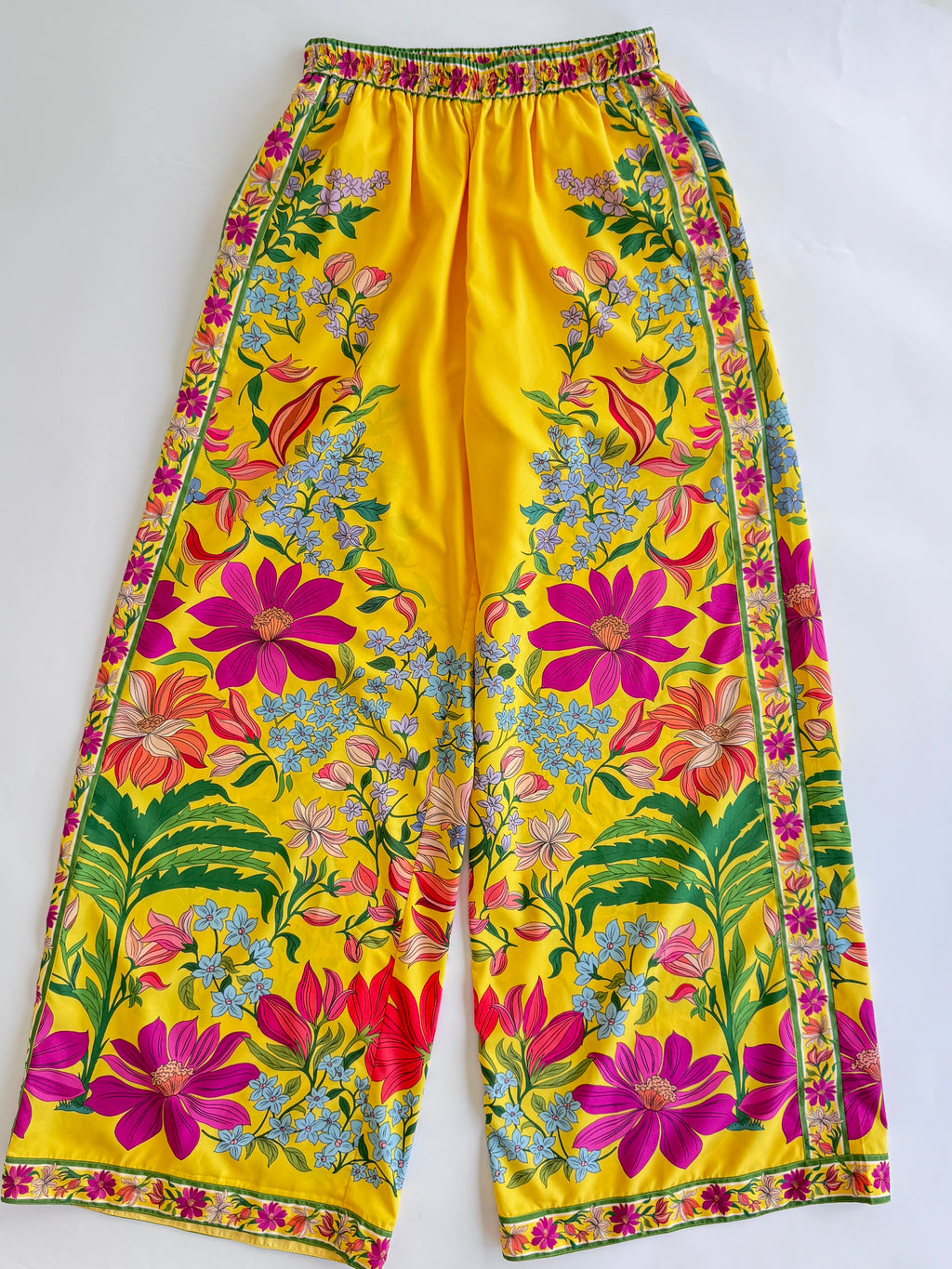 Elizabeth James The Label Yellow Floral Pant Set