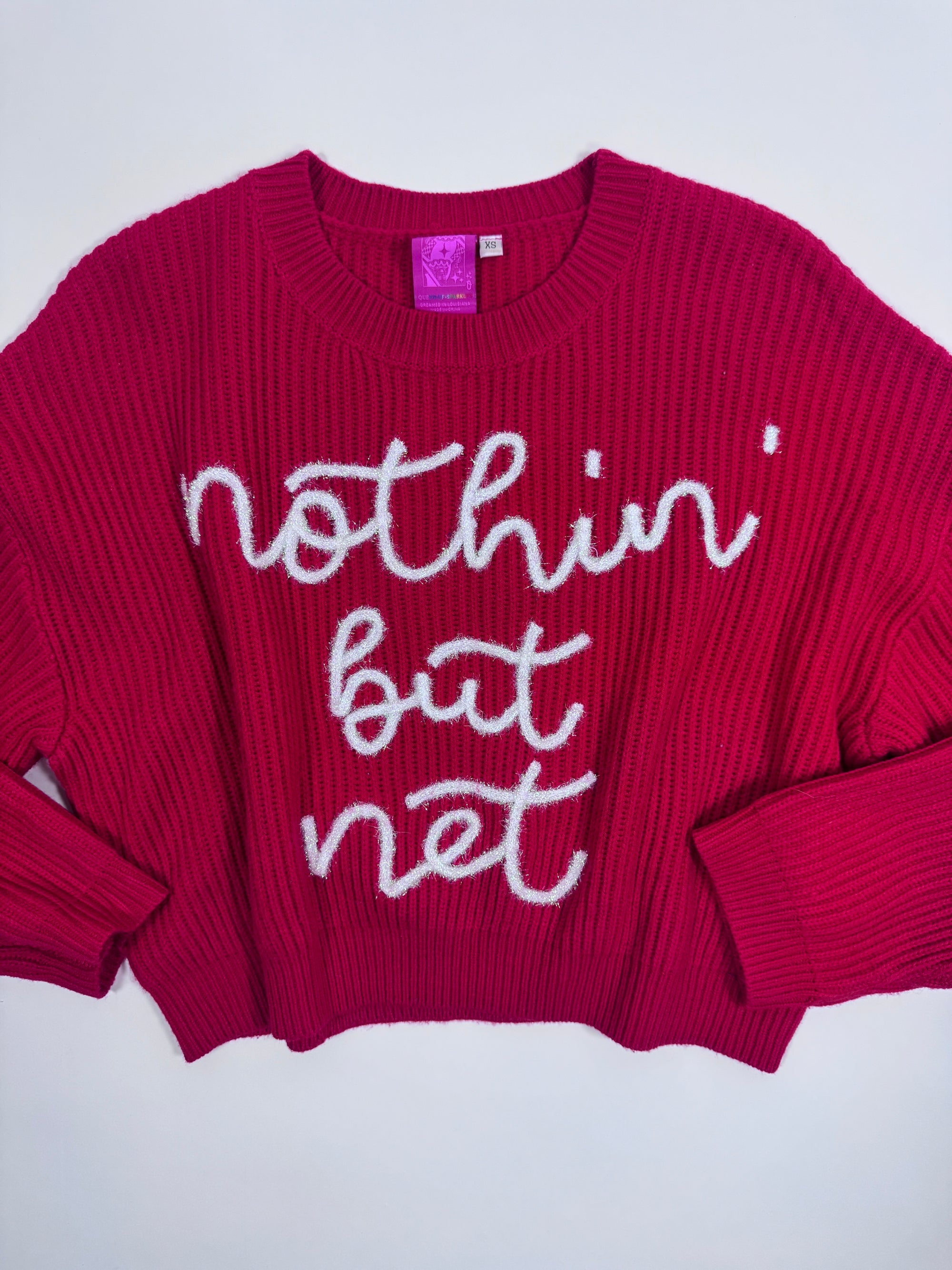 QOS Nothin But Net Sweater