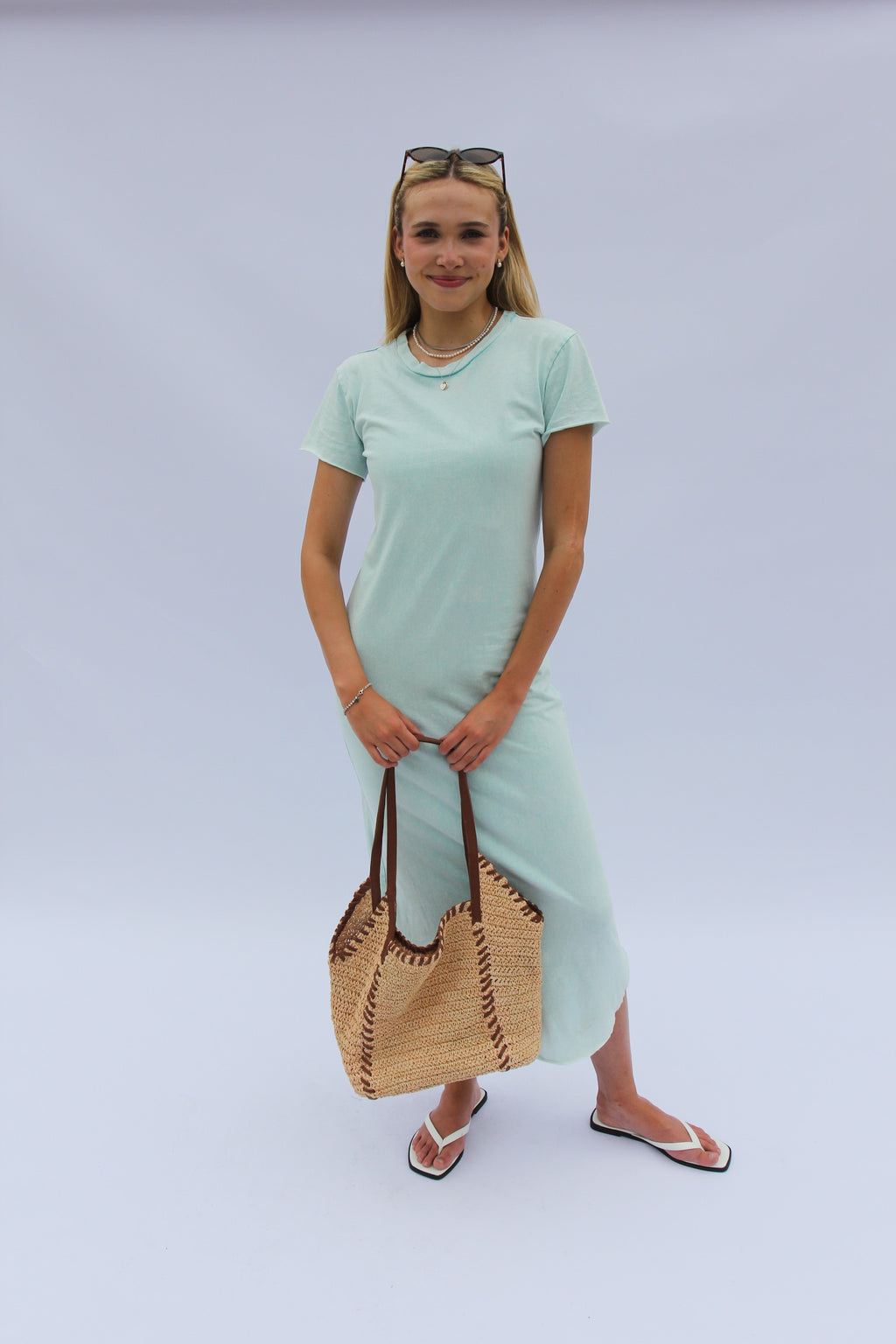 Frank & Eileen Harper Dewberry Mineral Wash Midi Dress