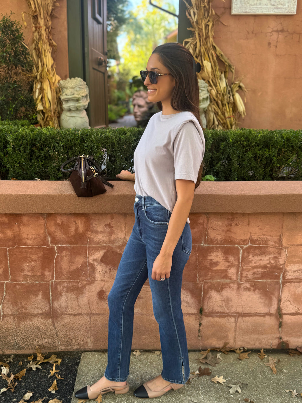 Pistola Grey Elevated Tee