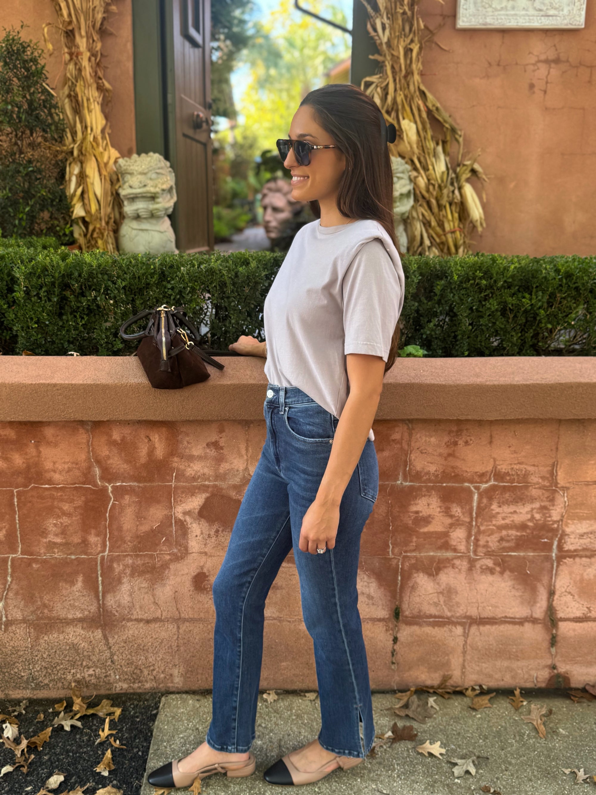 Pistola Grey Elevated Tee