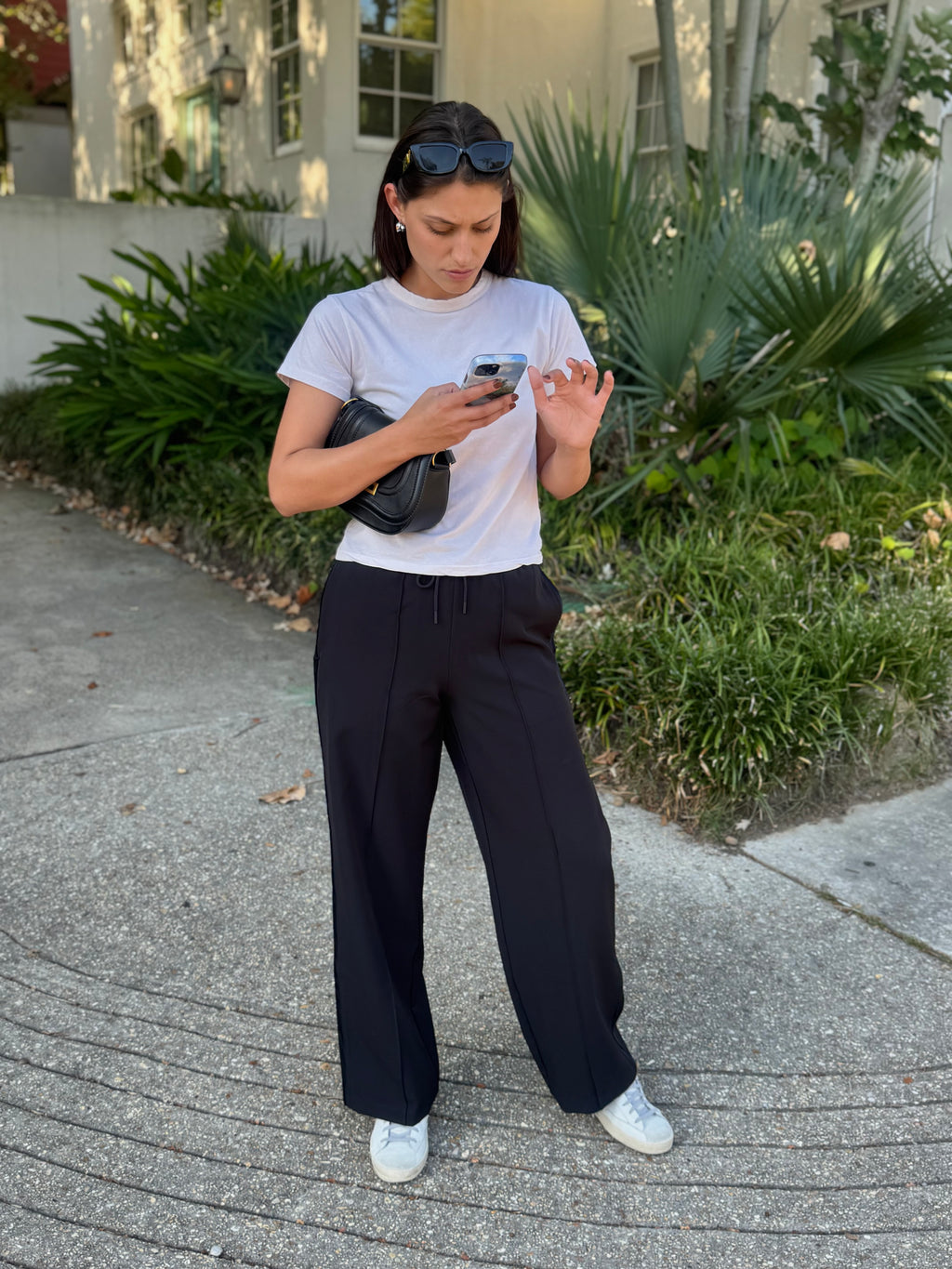 Athleta High-Rise Stride Black Pant