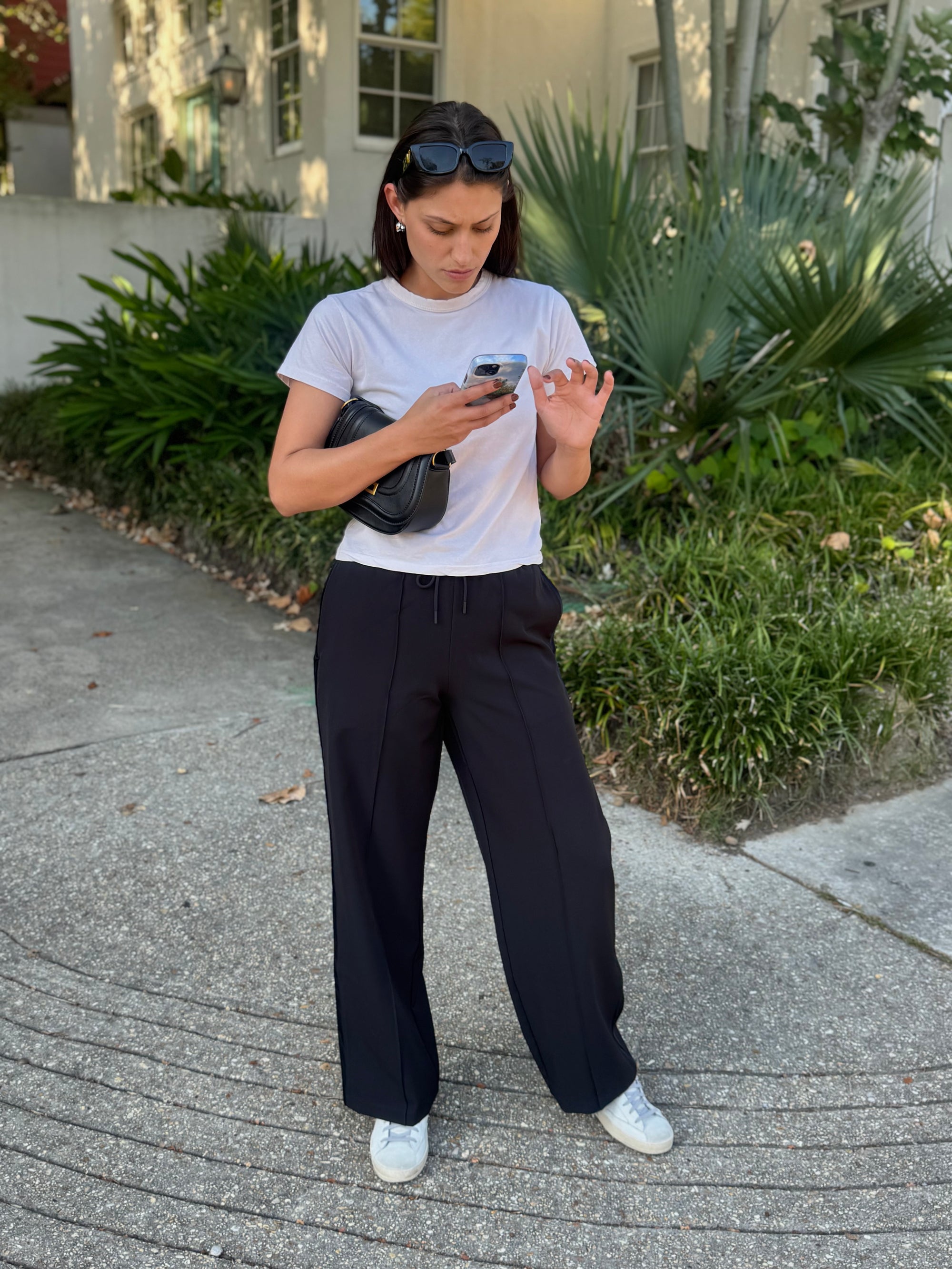 Athleta High-Rise Stride Black Pant