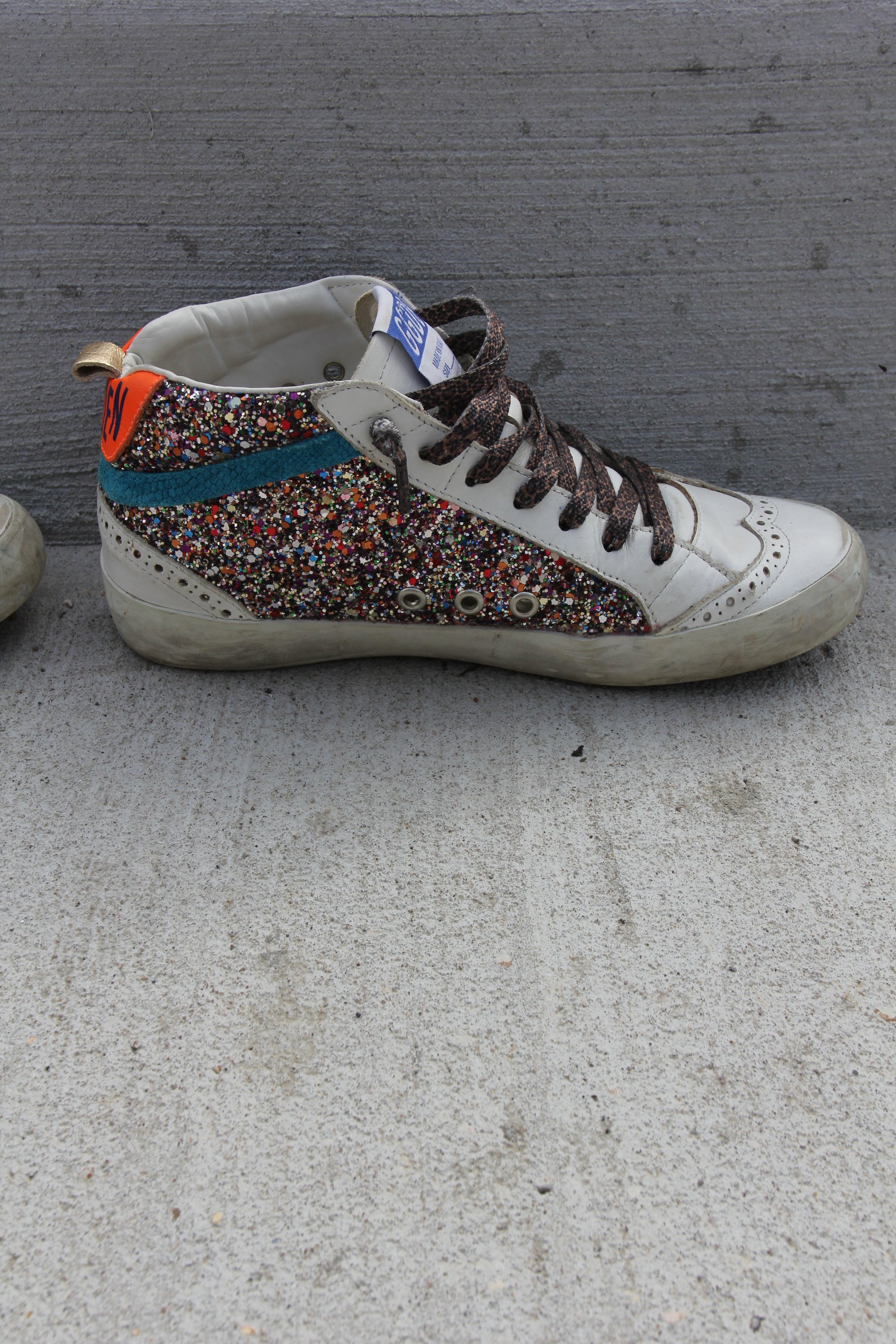 Golden Goose Mid Star Sequin Sneaker