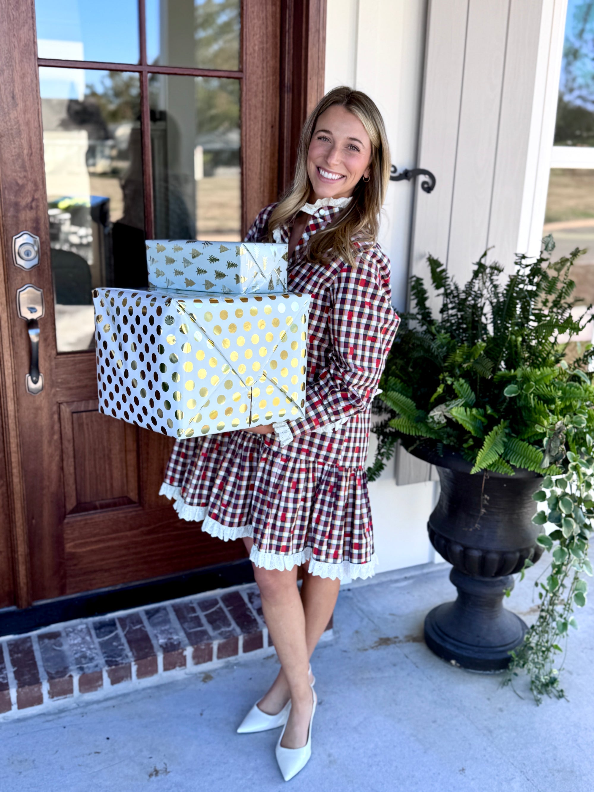 Hunter Bell Plaid Carter Dress