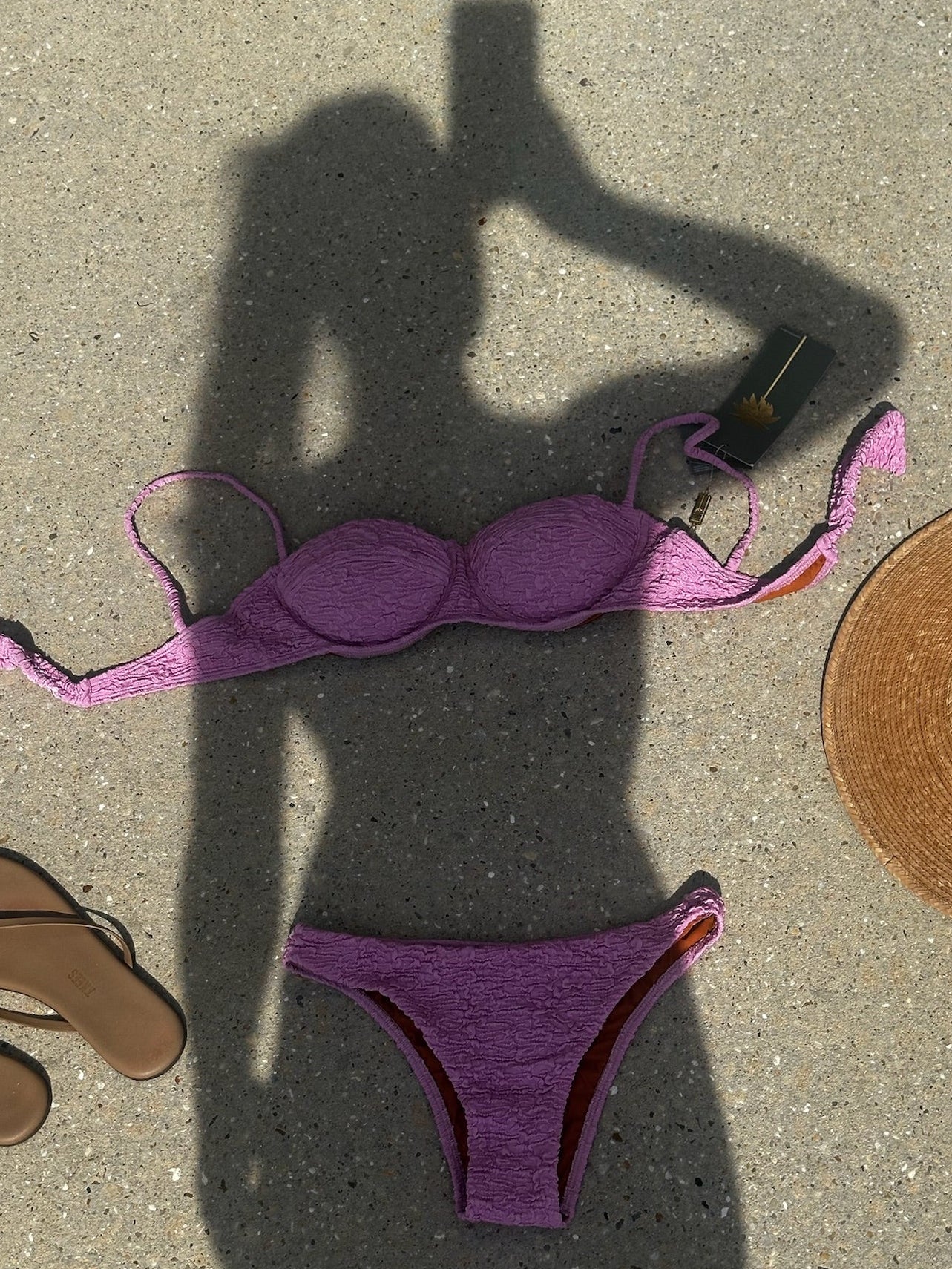 Agua de Coco Purple Bikini