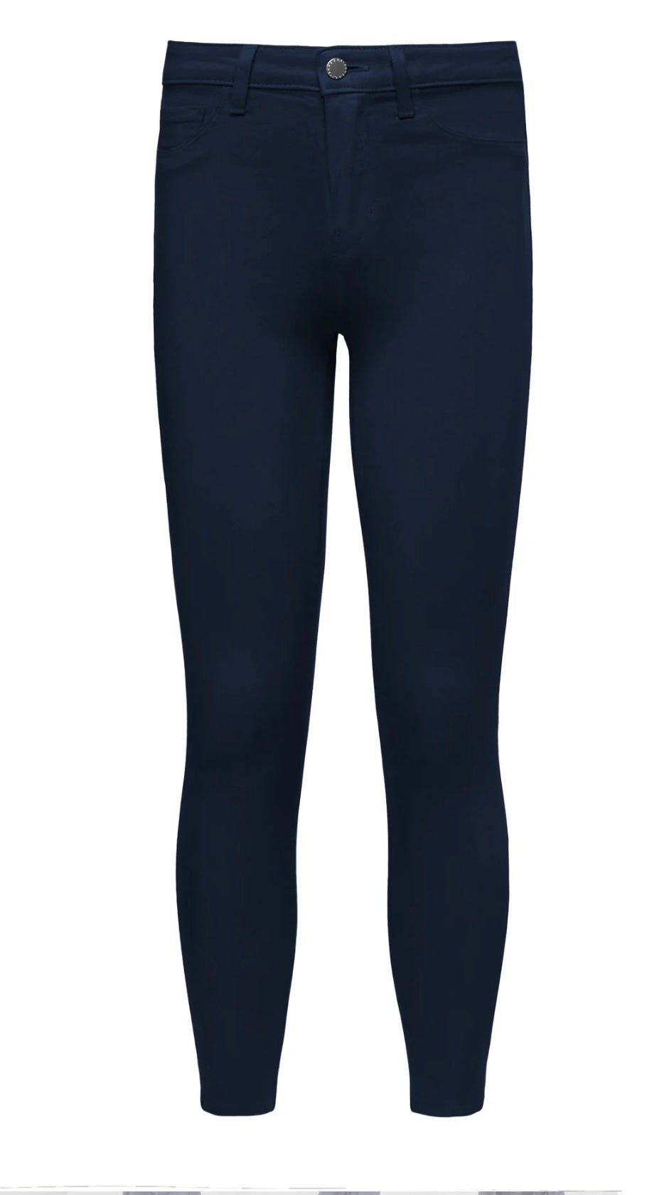 L’Agence Margot Coated Skinny in Navy