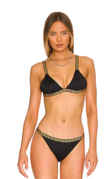Versace Triangle Greca Bikini