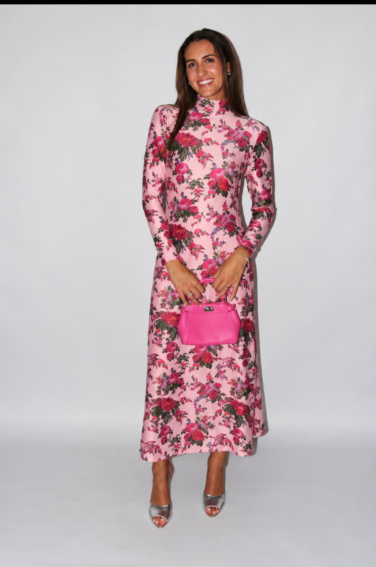 Smith and Quinn Pink Floral Maxi Dress
