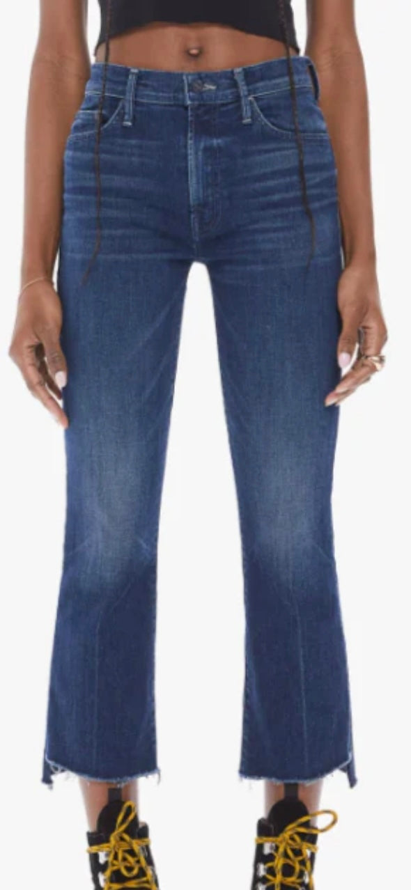 Insider crop step fray- good for you