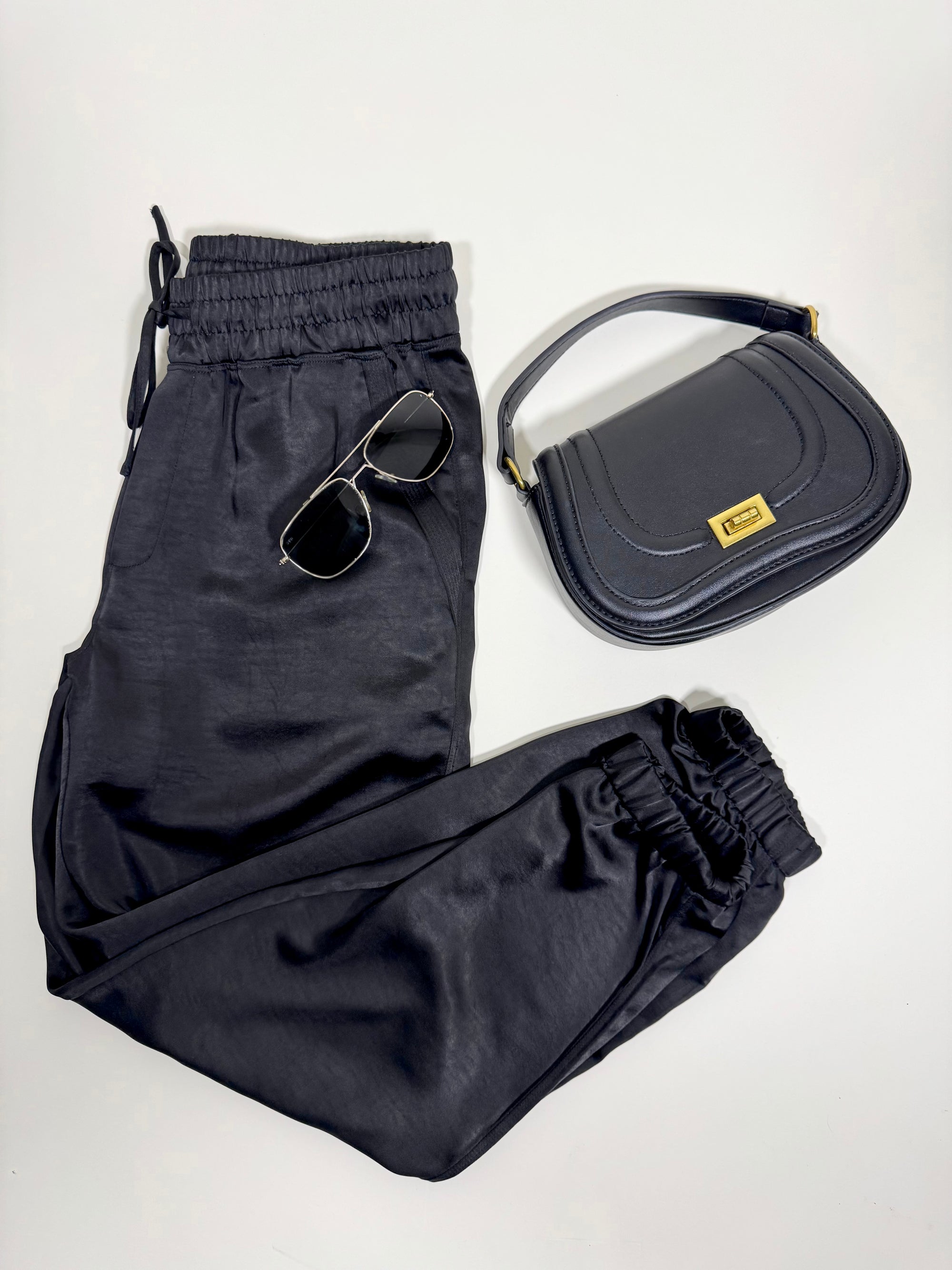 Fav Black Joggers