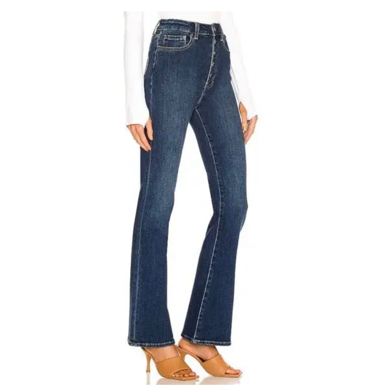 Pistola Dana Button Front Denim