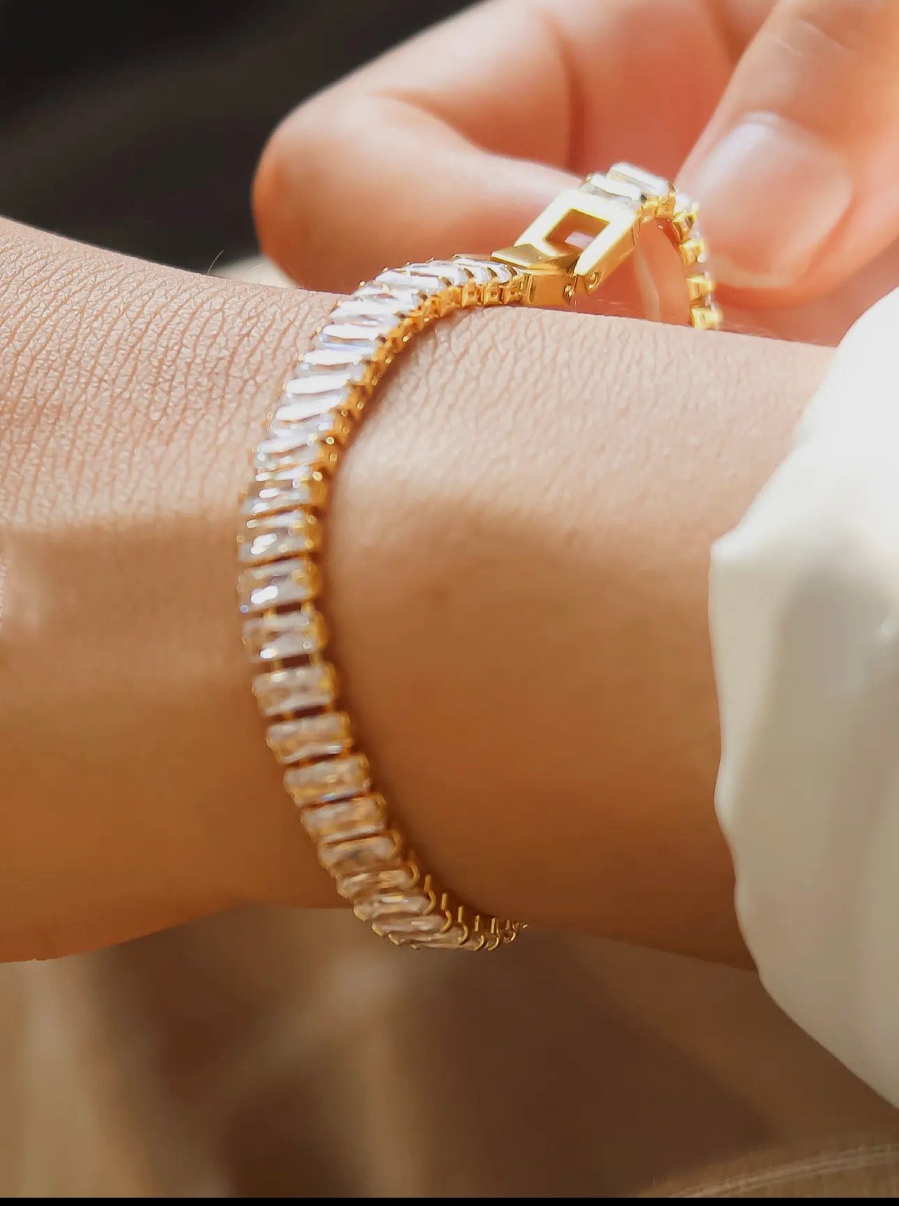 Emerald Cut Bracelet