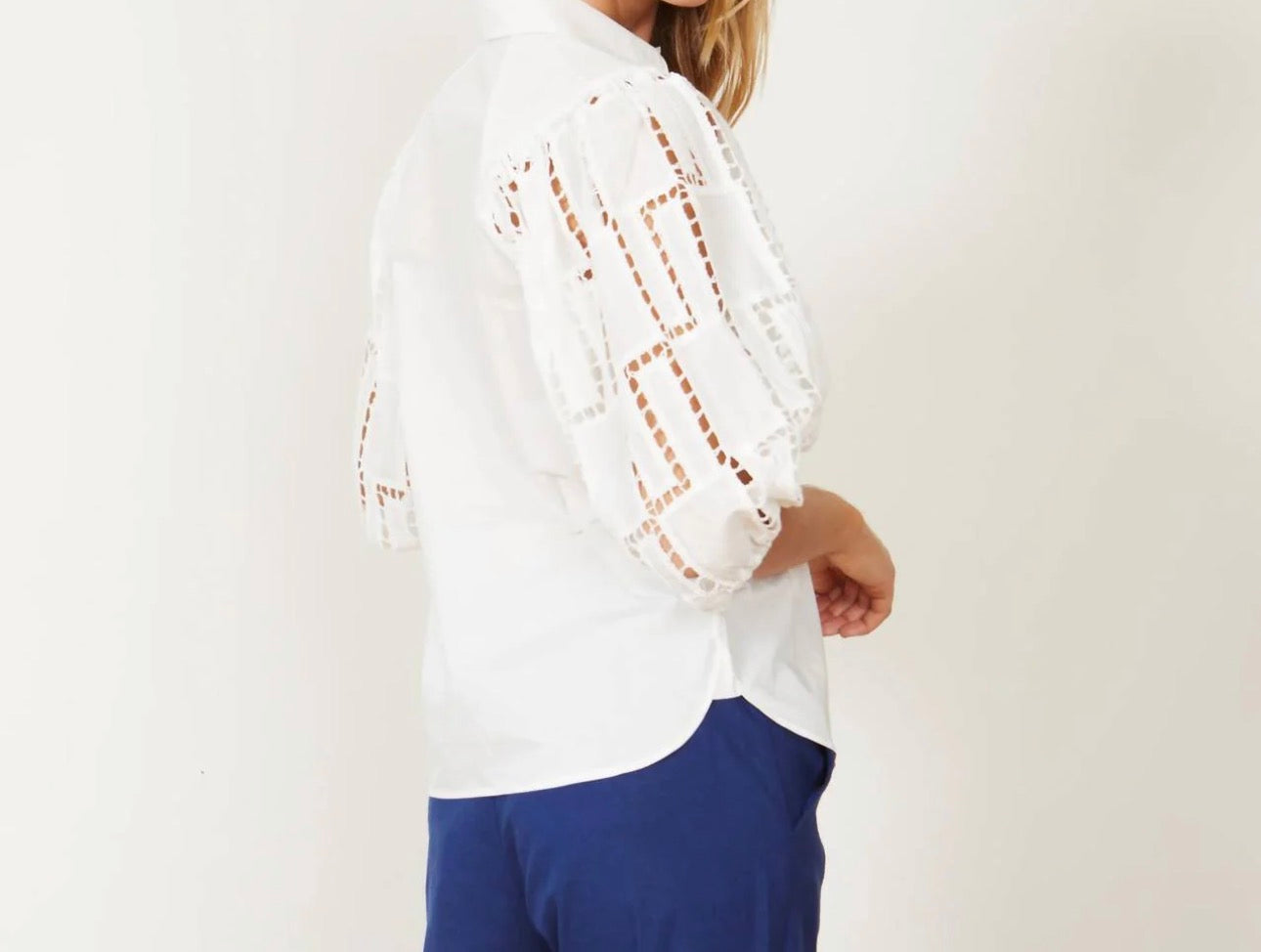 NWT Caballero Mae Ivory Top