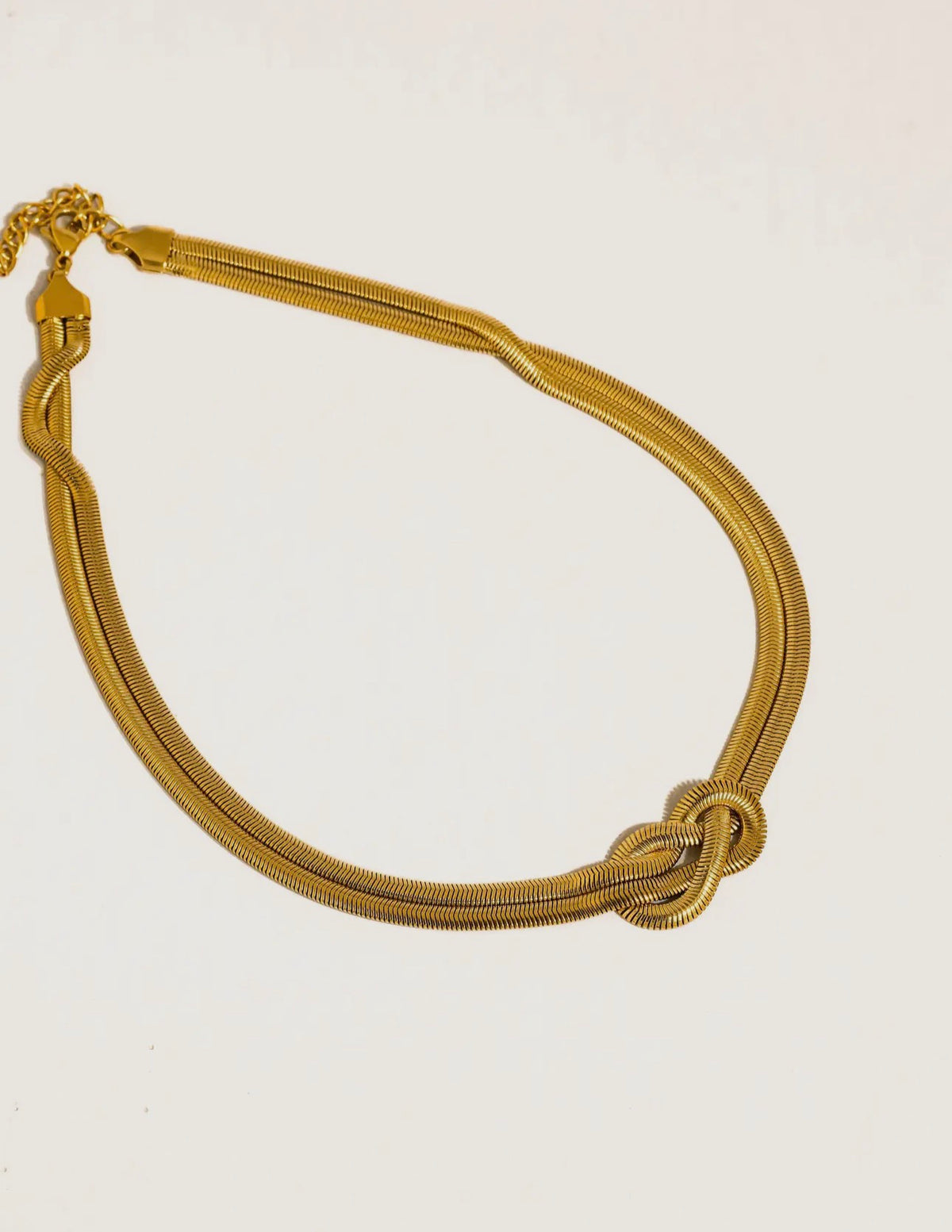 Gold Knot Necklace