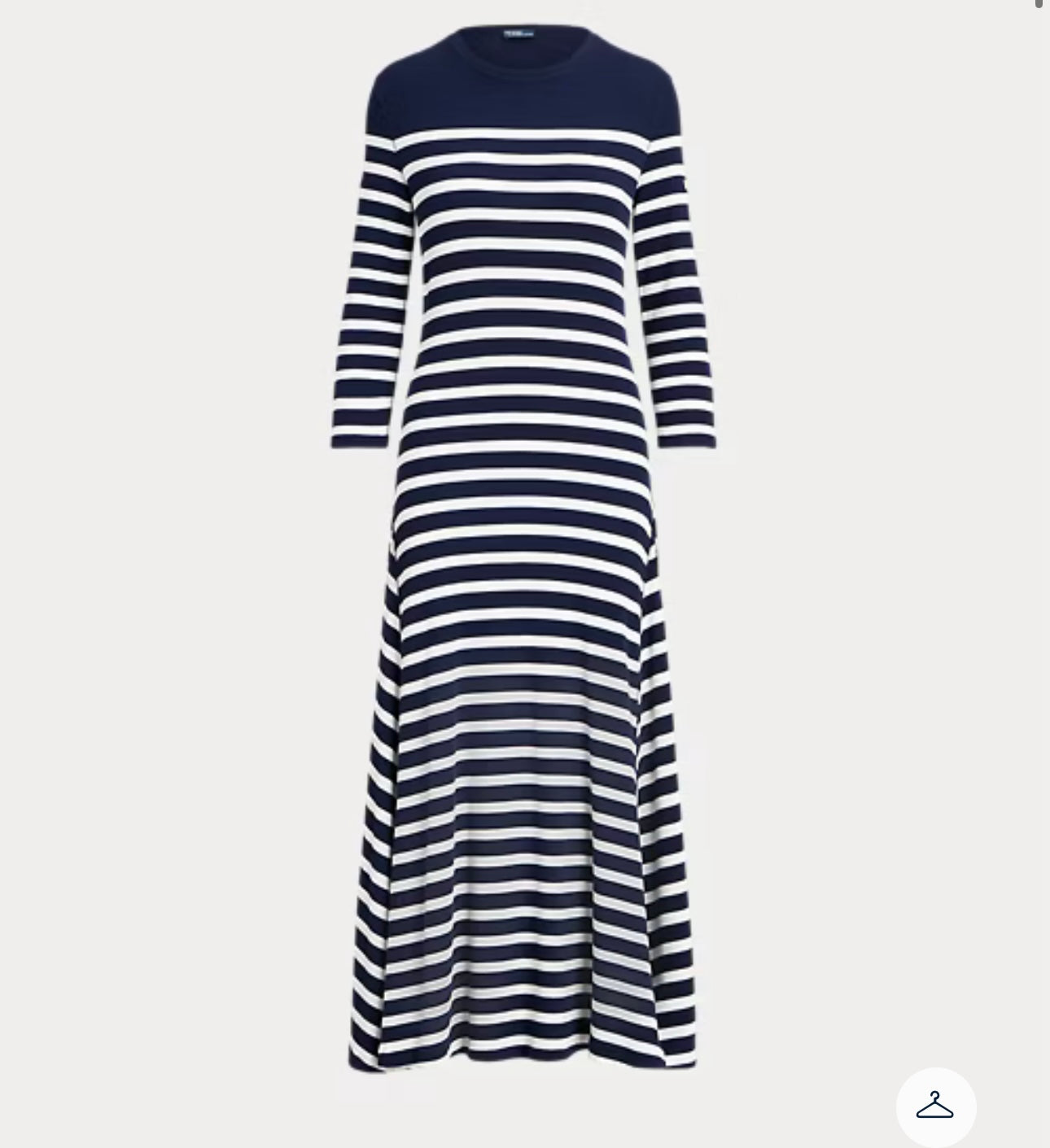 Ralph Lauren Striped Waffle Knit Dress