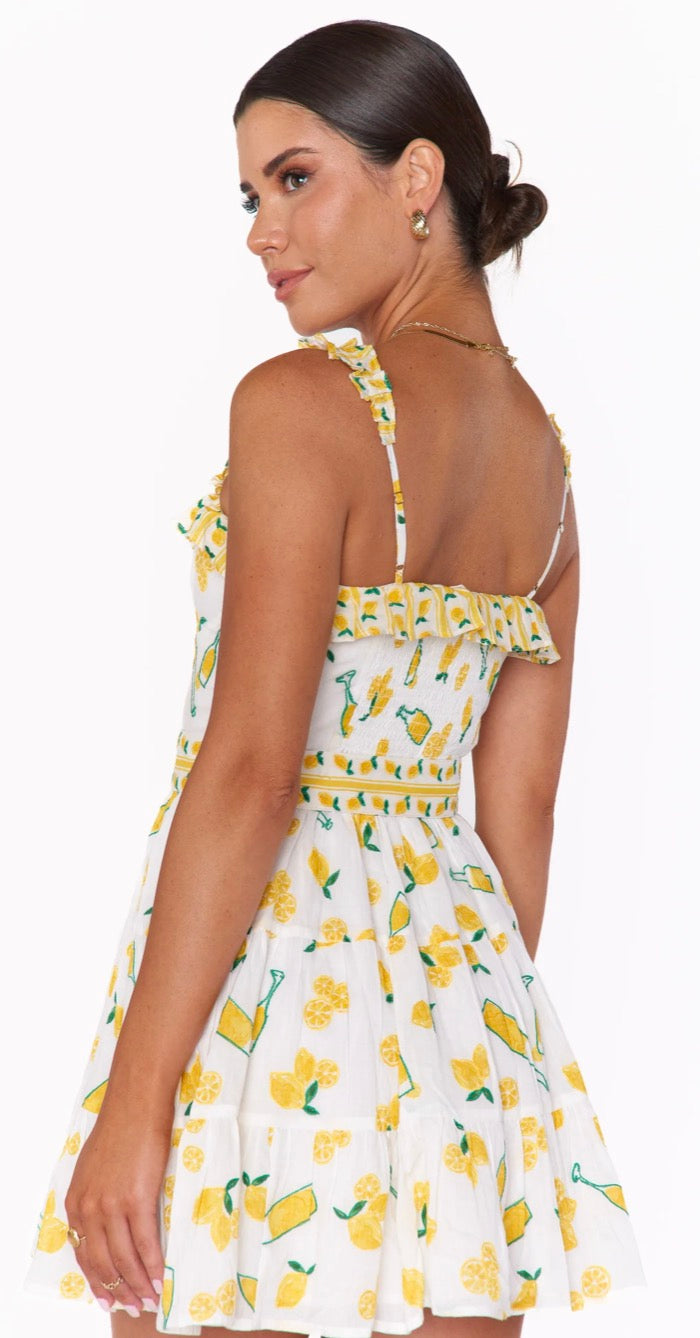 NWT Show Me Your Mumu Jolene Limoncello Dress