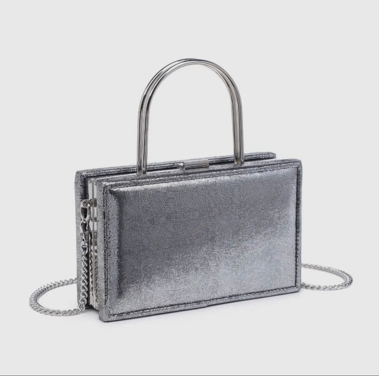 Silver Bell Box Bag