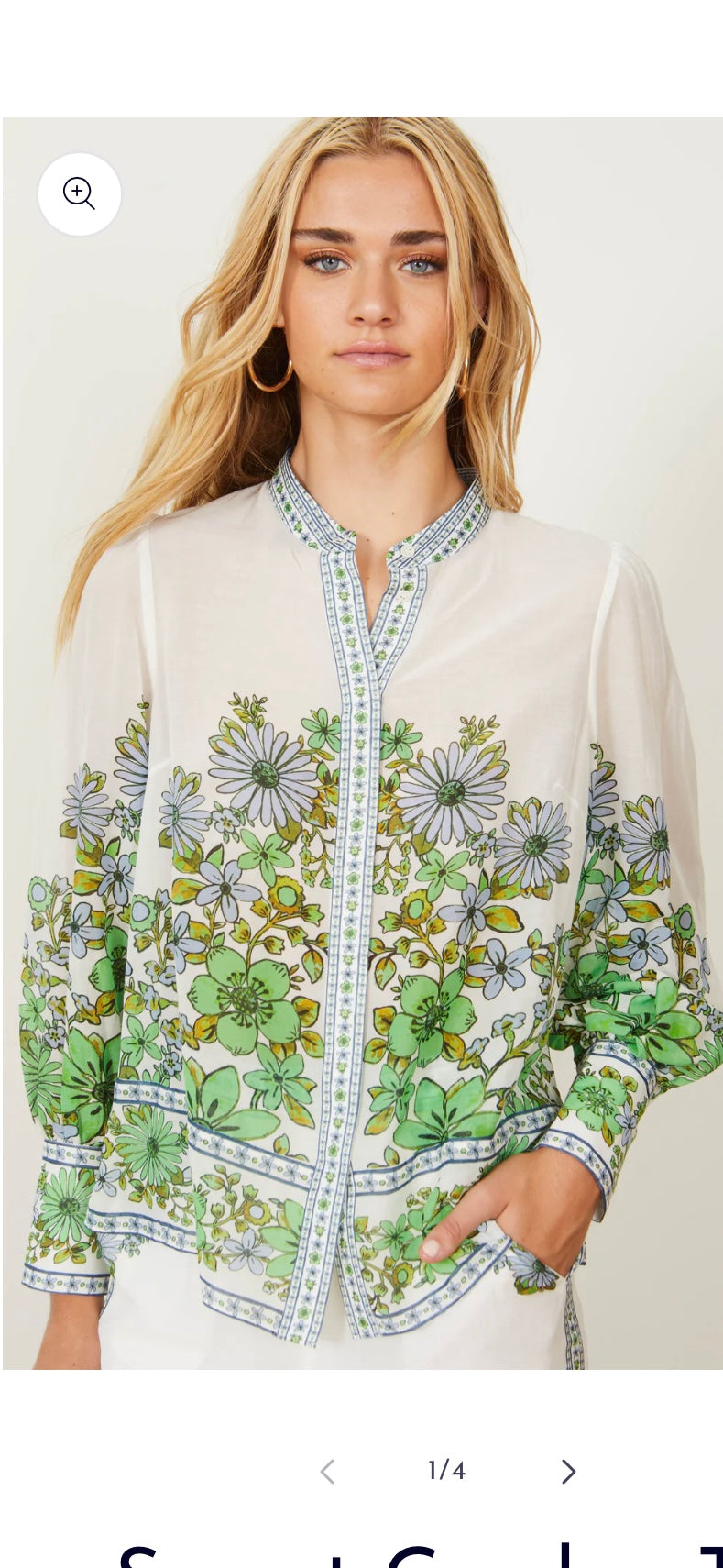 Caballero Secret Garden Blouse