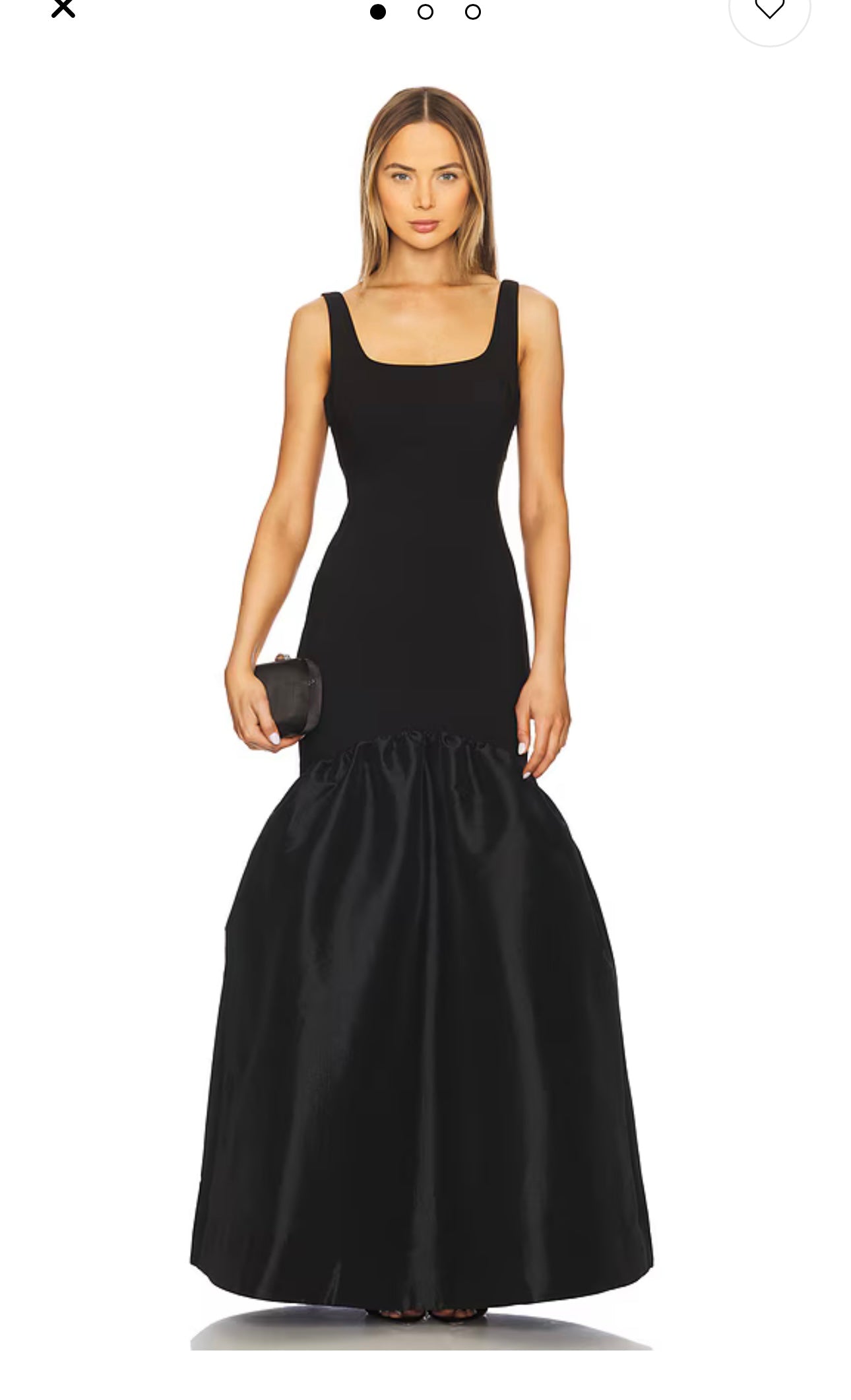 Likley Bowie Gown in Black