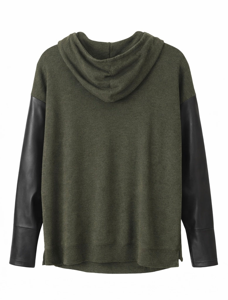 J. Society Army Green Hoodie