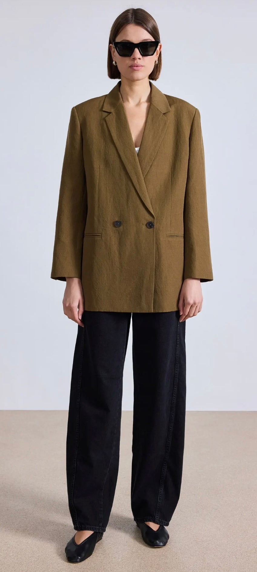 Apiece Apart Elsa Double Breasted Blazer