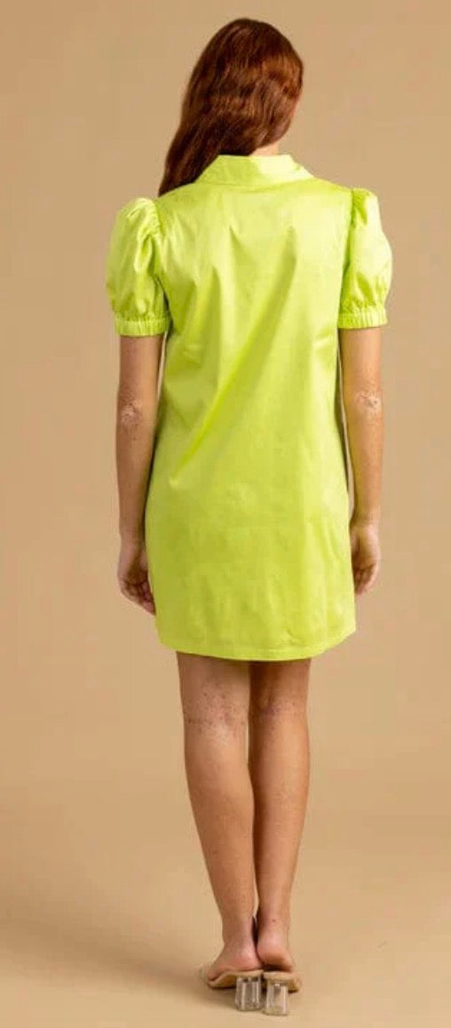 S’edge Lime Green Anderson Dress