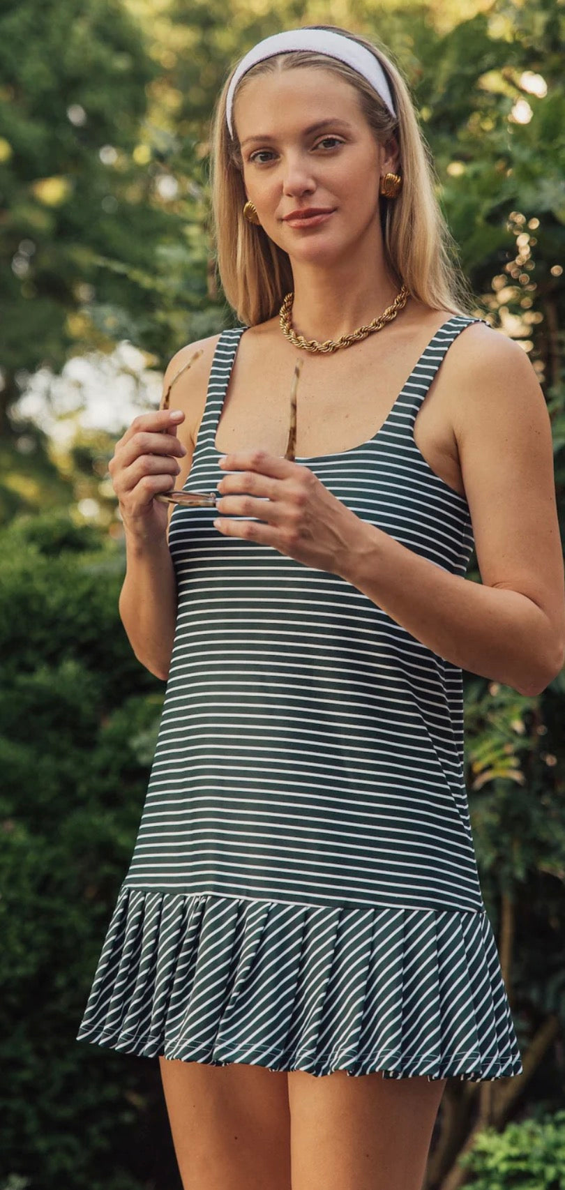 Smith & Quinn Lucille Dress - Rosemary Stripe