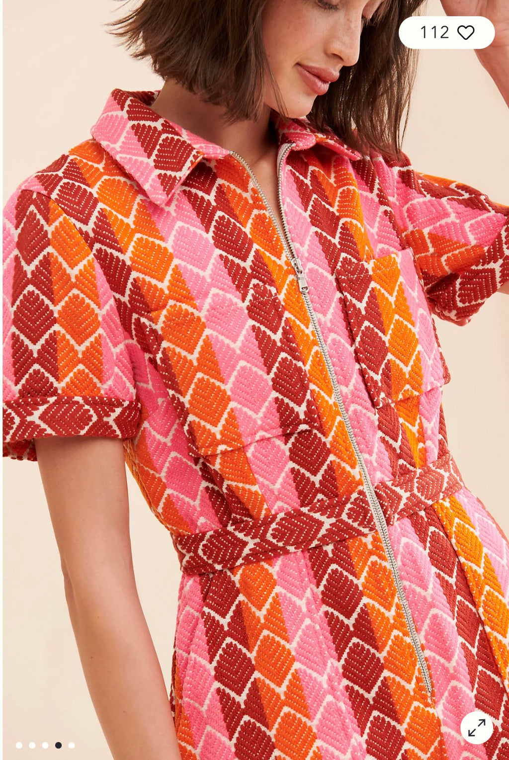 Saylor Nuala Knit Romper