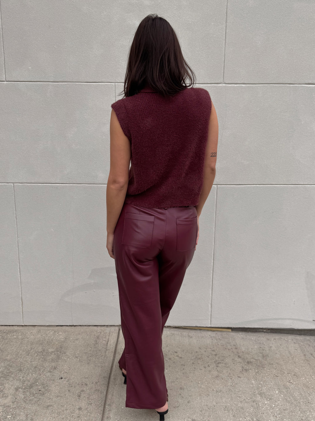 Burgundy Problem Solver Pants