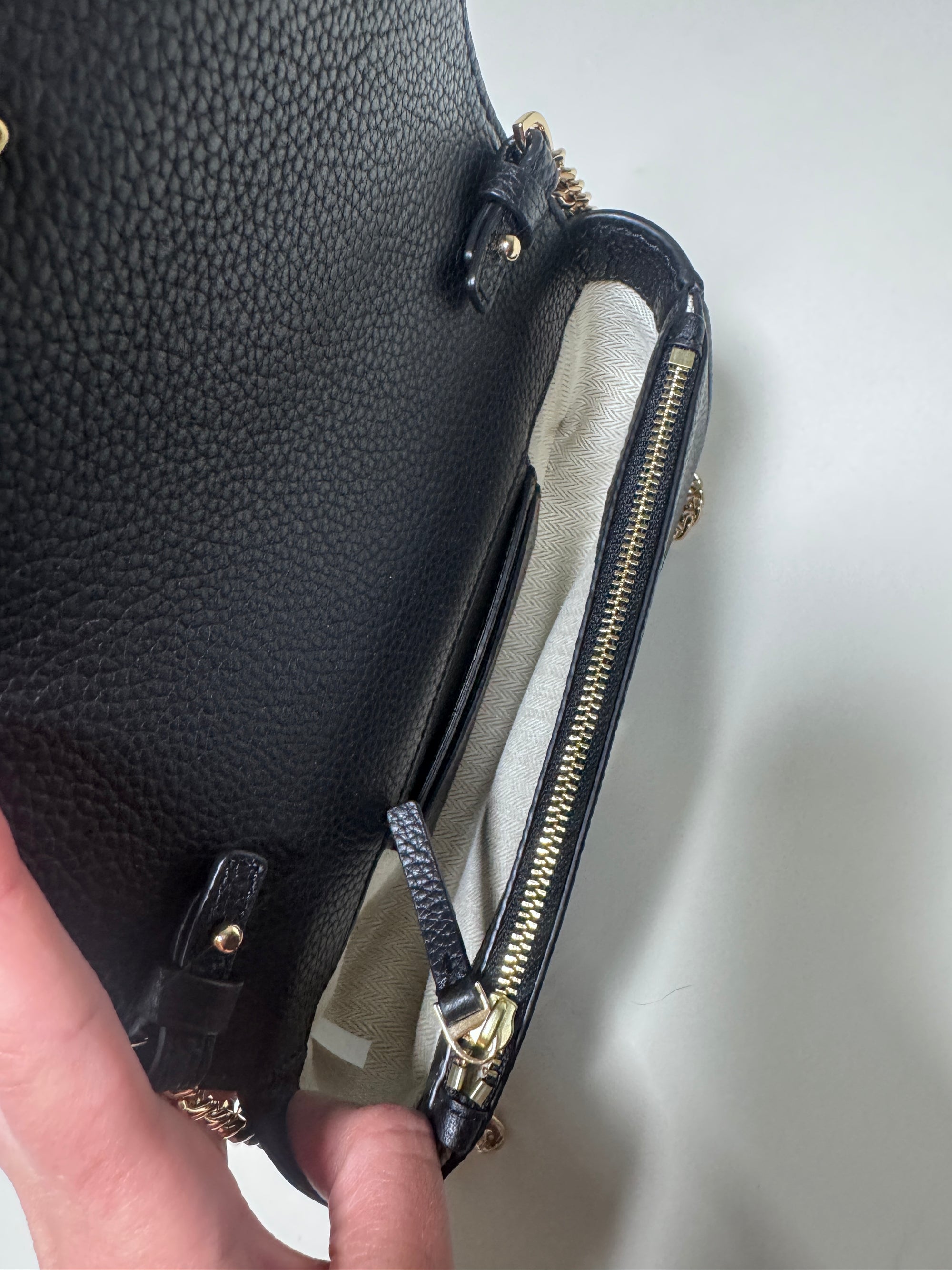 Tory Burch Black Leather Bag