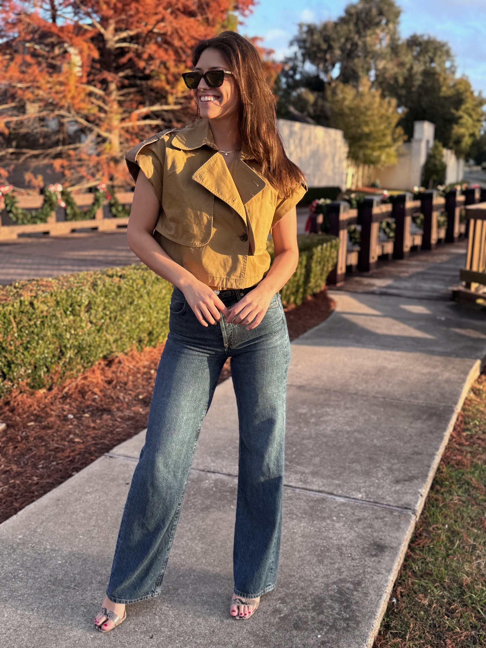 Banana Republic Short Sleeve Trench