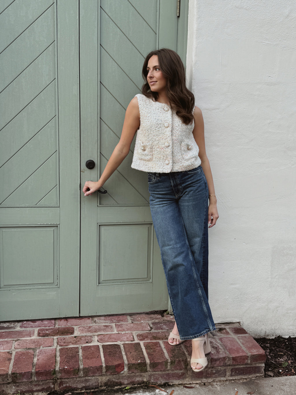 Eloise Knit Multi-Color Vest