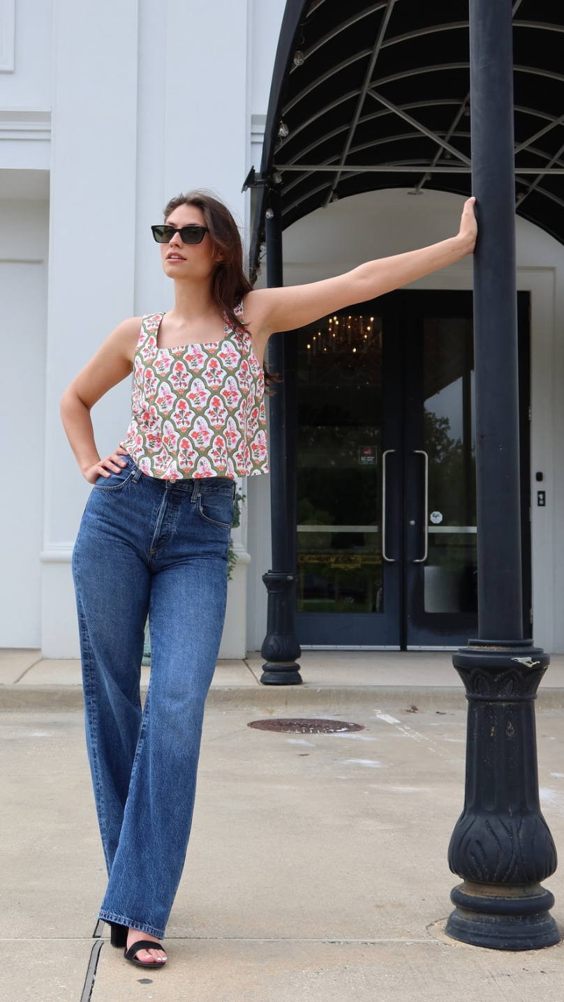 Crosby Square Neck Top
