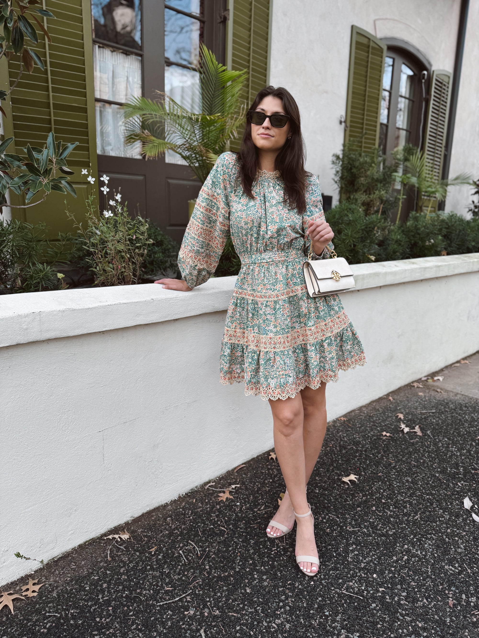 Ulla Johnson Ardith Eyelet Poplin Scalloped Dress