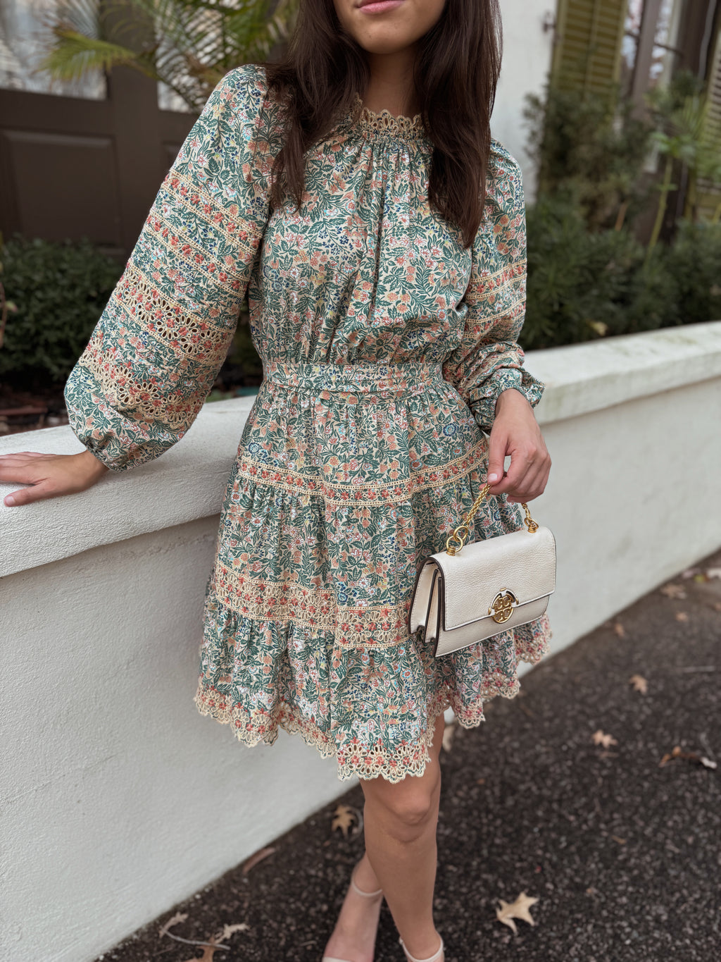 Ulla Johnson Ardith Eyelet Poplin Scalloped Dress