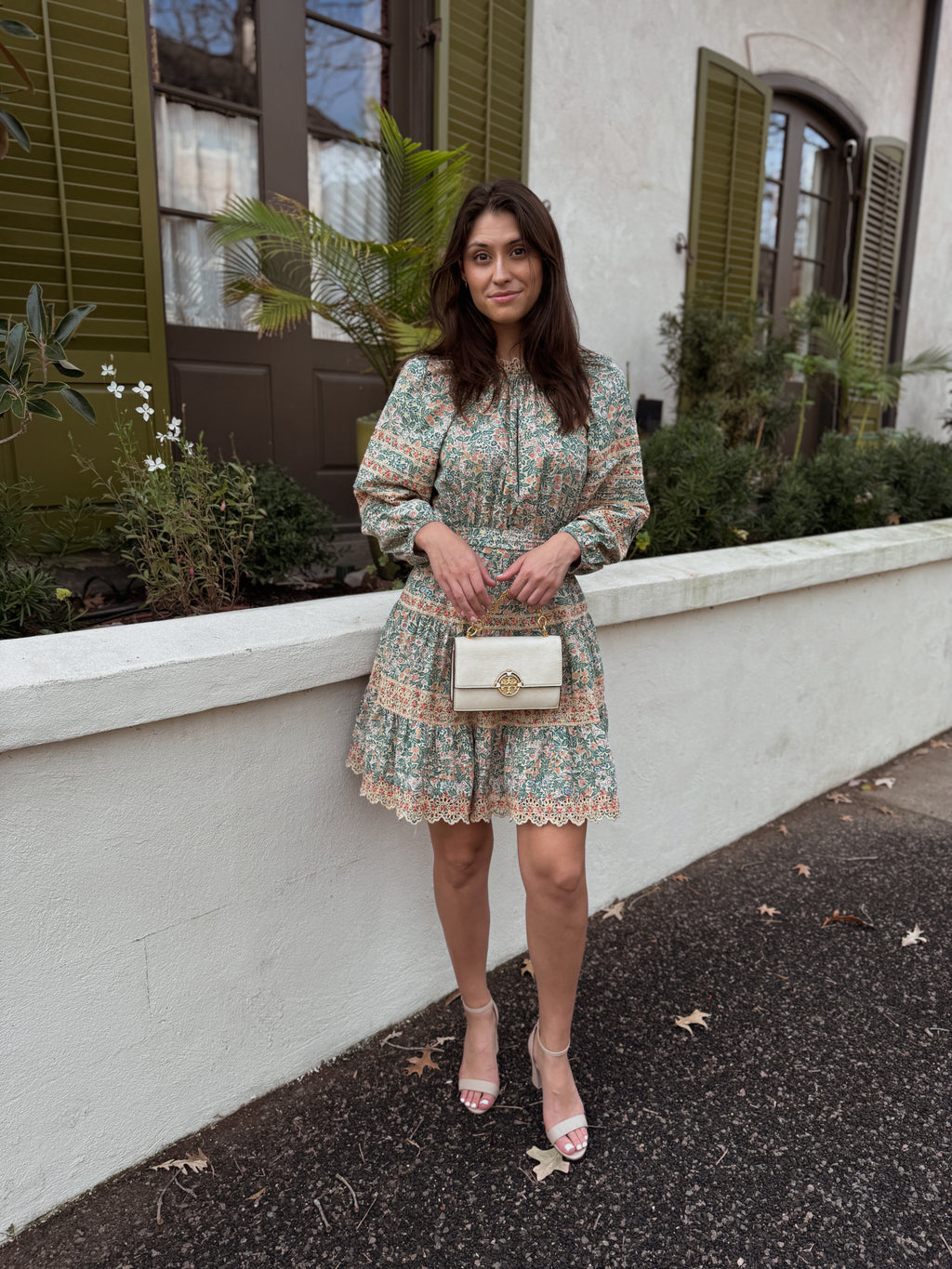 Ulla Johnson Ardith Eyelet Poplin Scalloped Dress