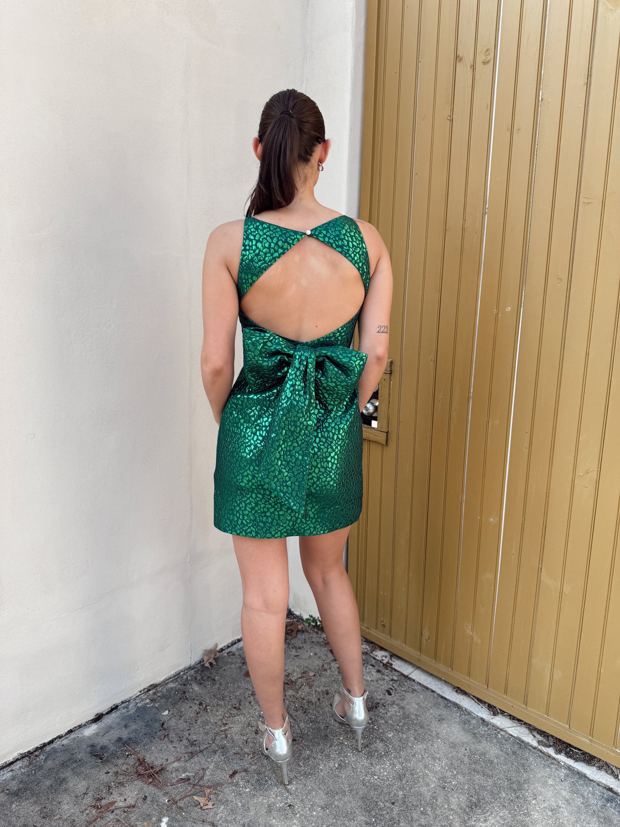 NWT Saylor Green Asher Mini Dress