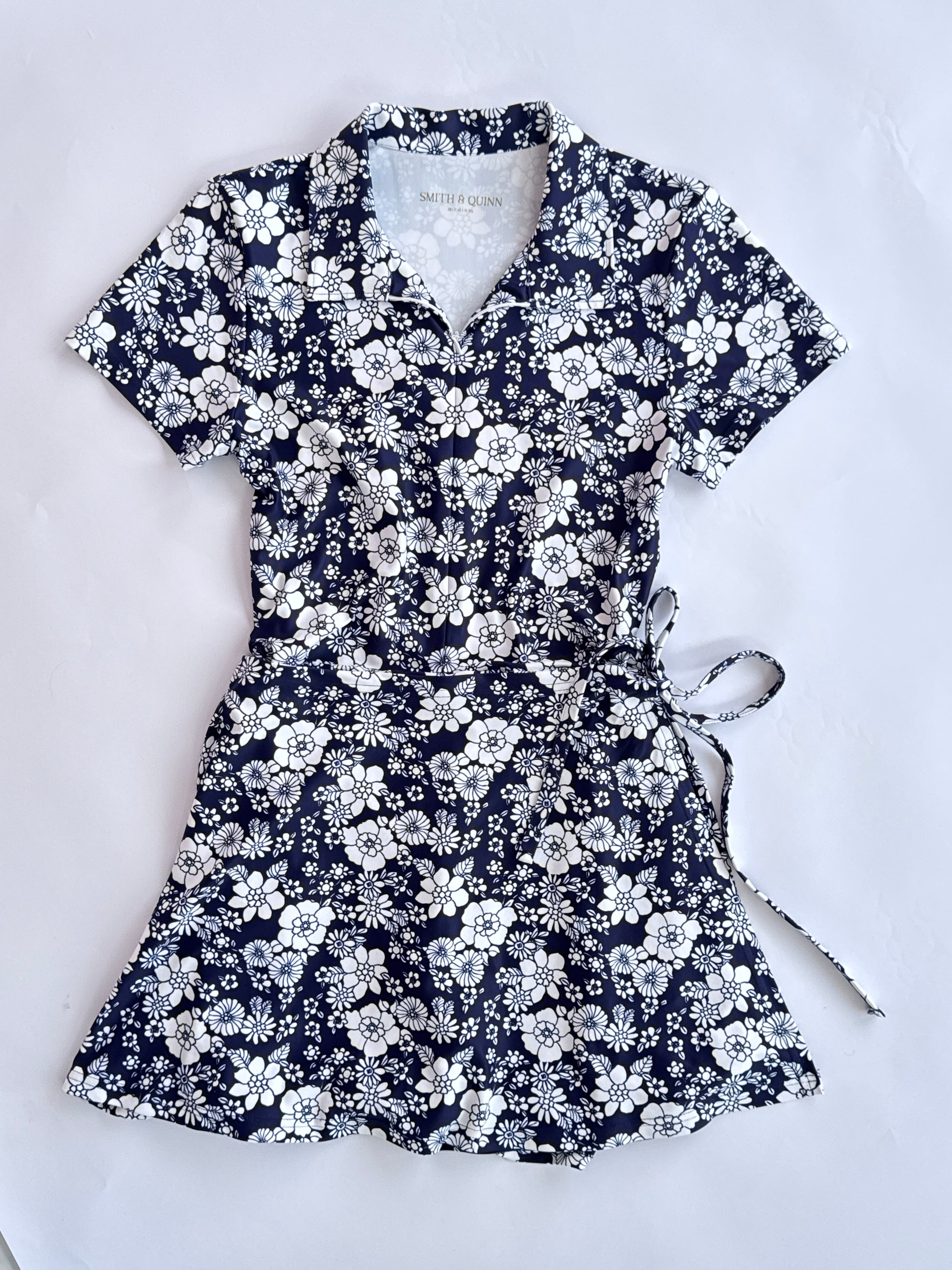 Smith & Quinn Ivy Dress In Navy Floral