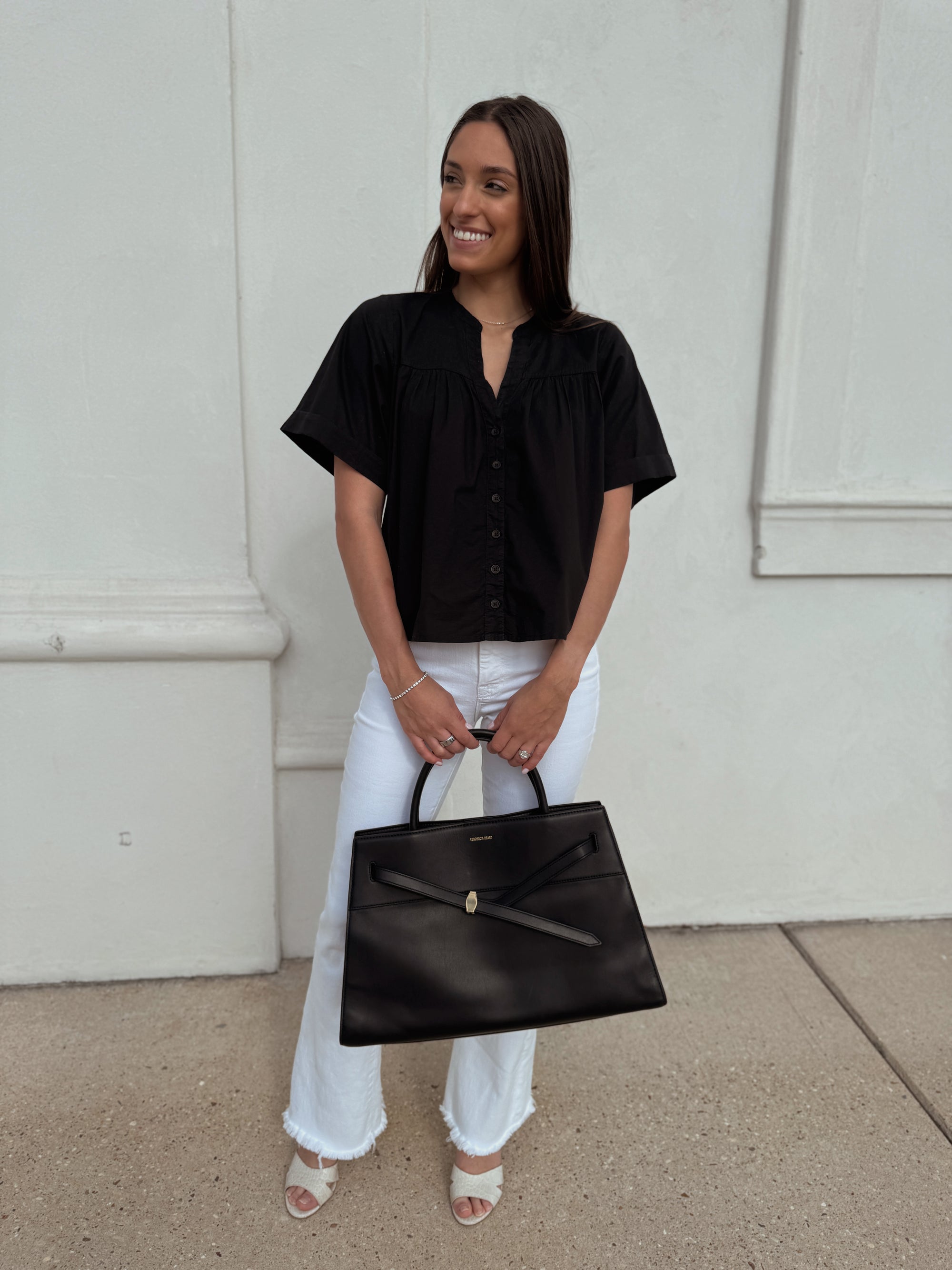 Nation LTD Black Filippa Blouse
